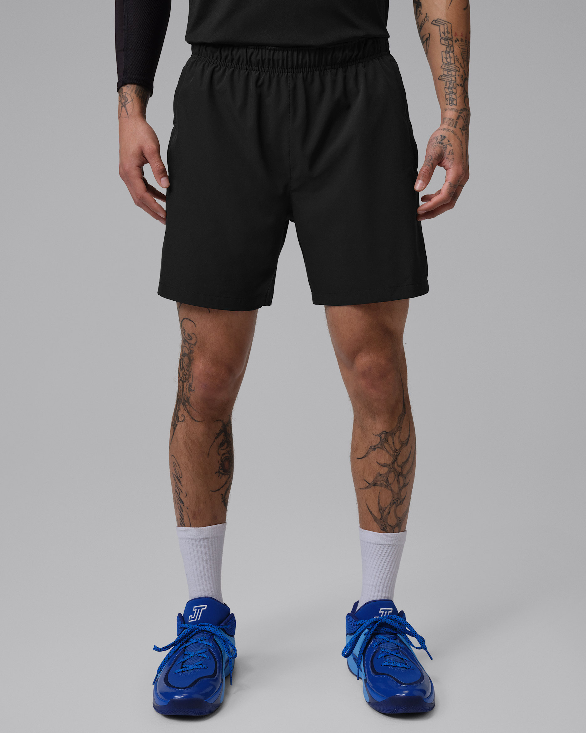 Jordan Sport Flightweight Men's Dri-FIT Lined Shorts - Black/Dark Shadow