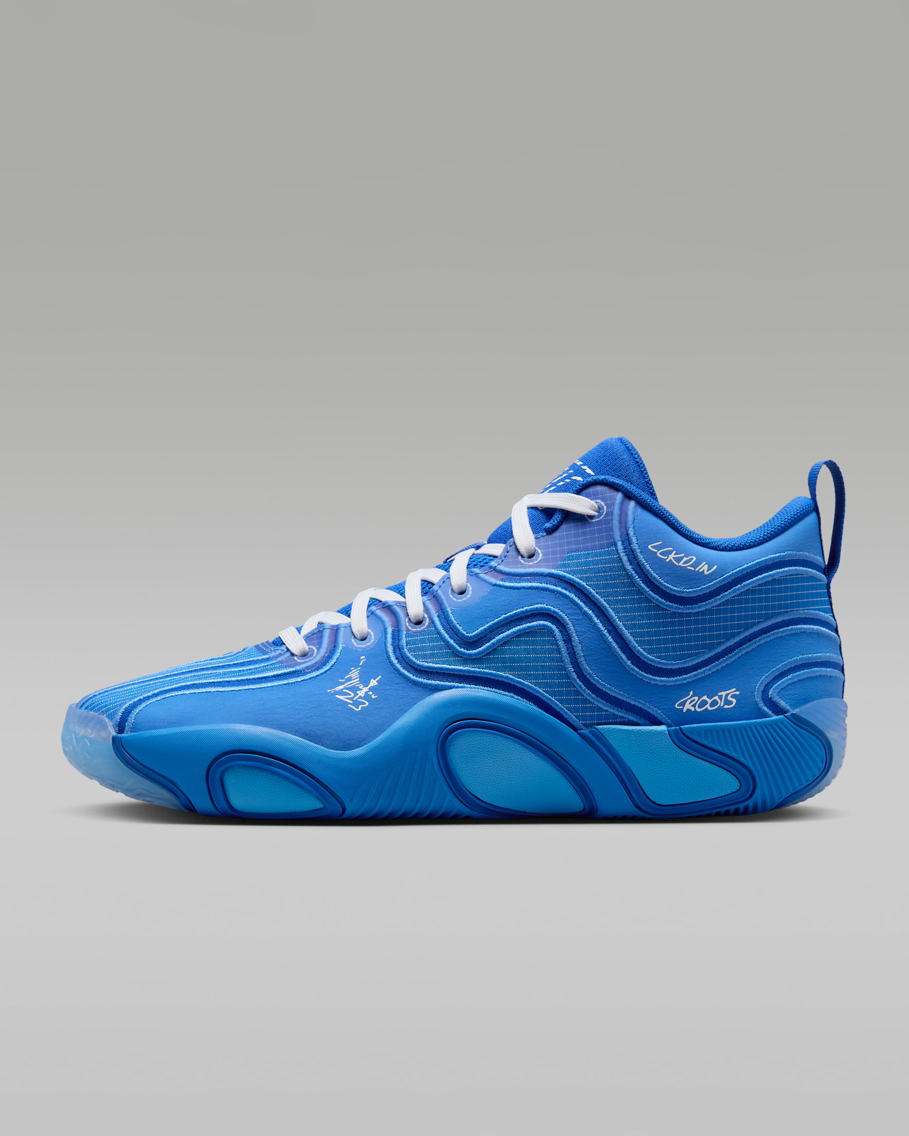 Tatum 3 PF 籃球鞋 - Pacific Blue/Game Royal/University Blue/白色