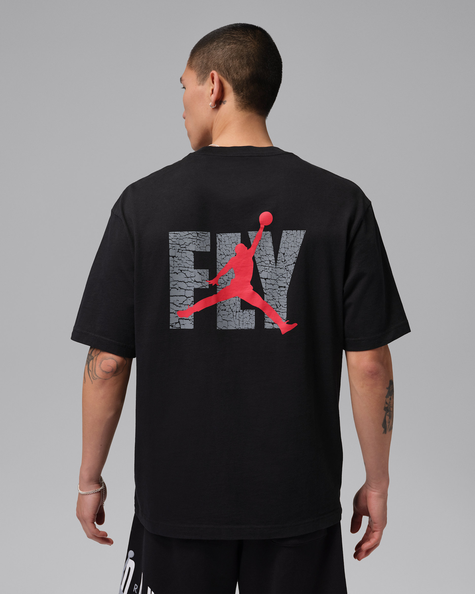 T-shirt à motif Jordan pour Homme - Noir