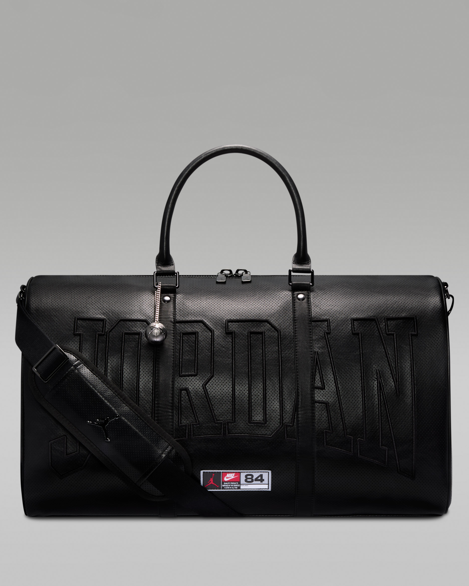 Perforowana torba Jordan (40 l) - Czerń