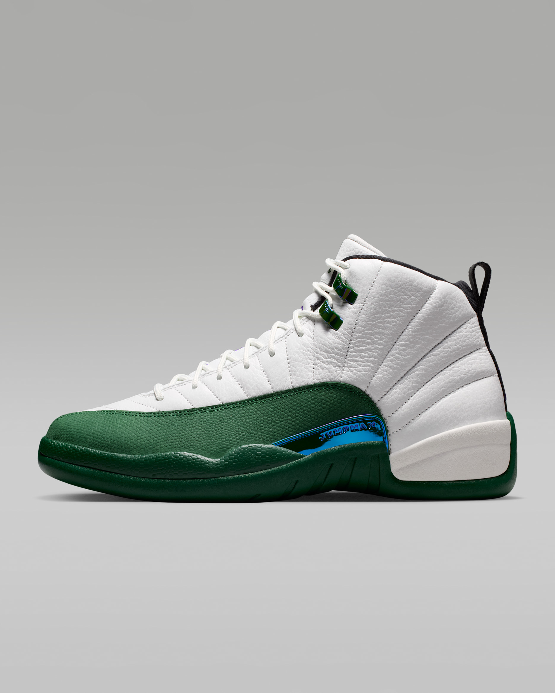 Chaussure Air Jordan 12 Retro "Idols Become Rivals" pour homme - Summit White/Fierce Purple/Gorge Green