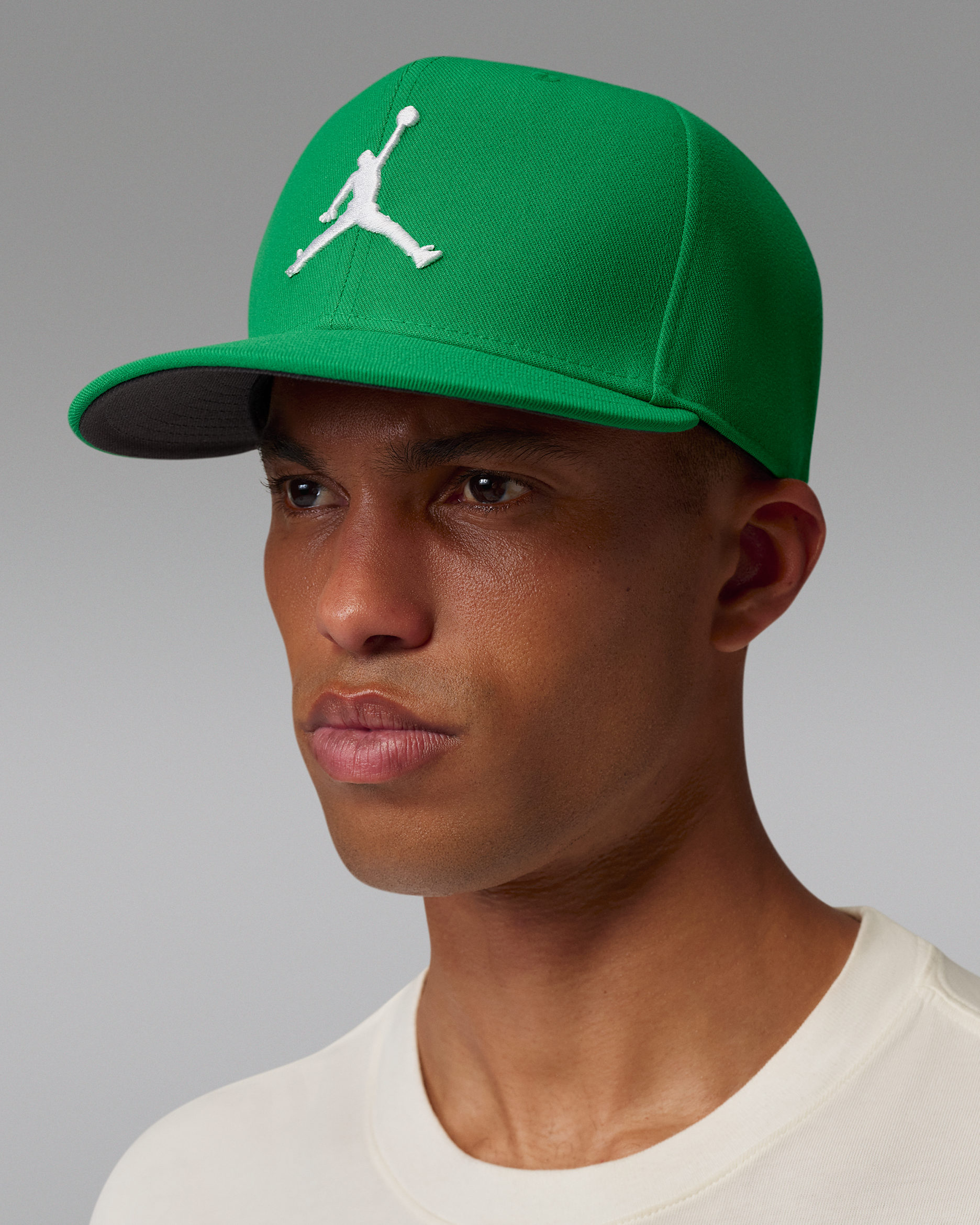 Jordan Jumpman Pro Verstellbare Cap - Lucky Green/Anthracite/Weiß