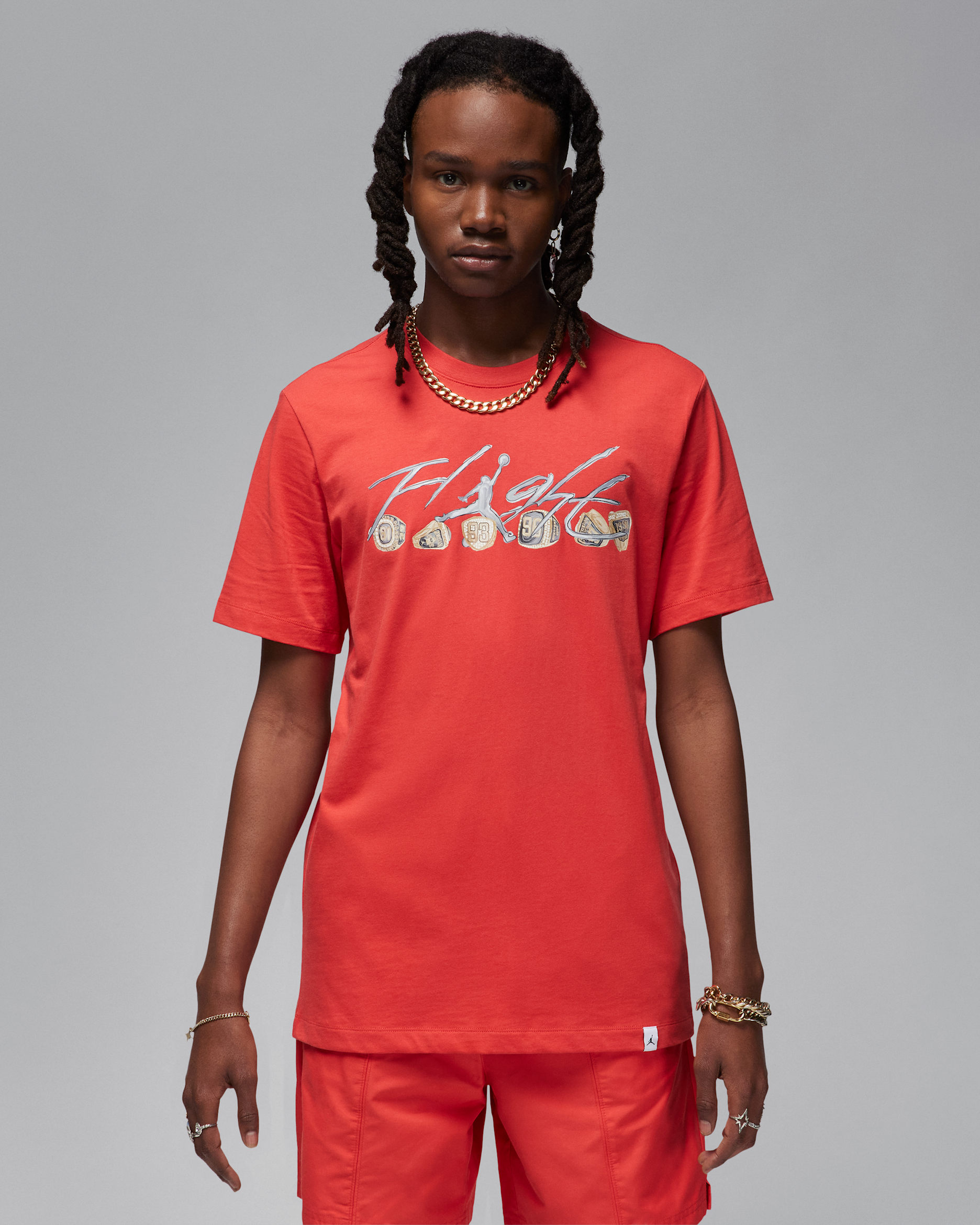 Jordan Flight Essentials Men's T-Shirt - Lobster