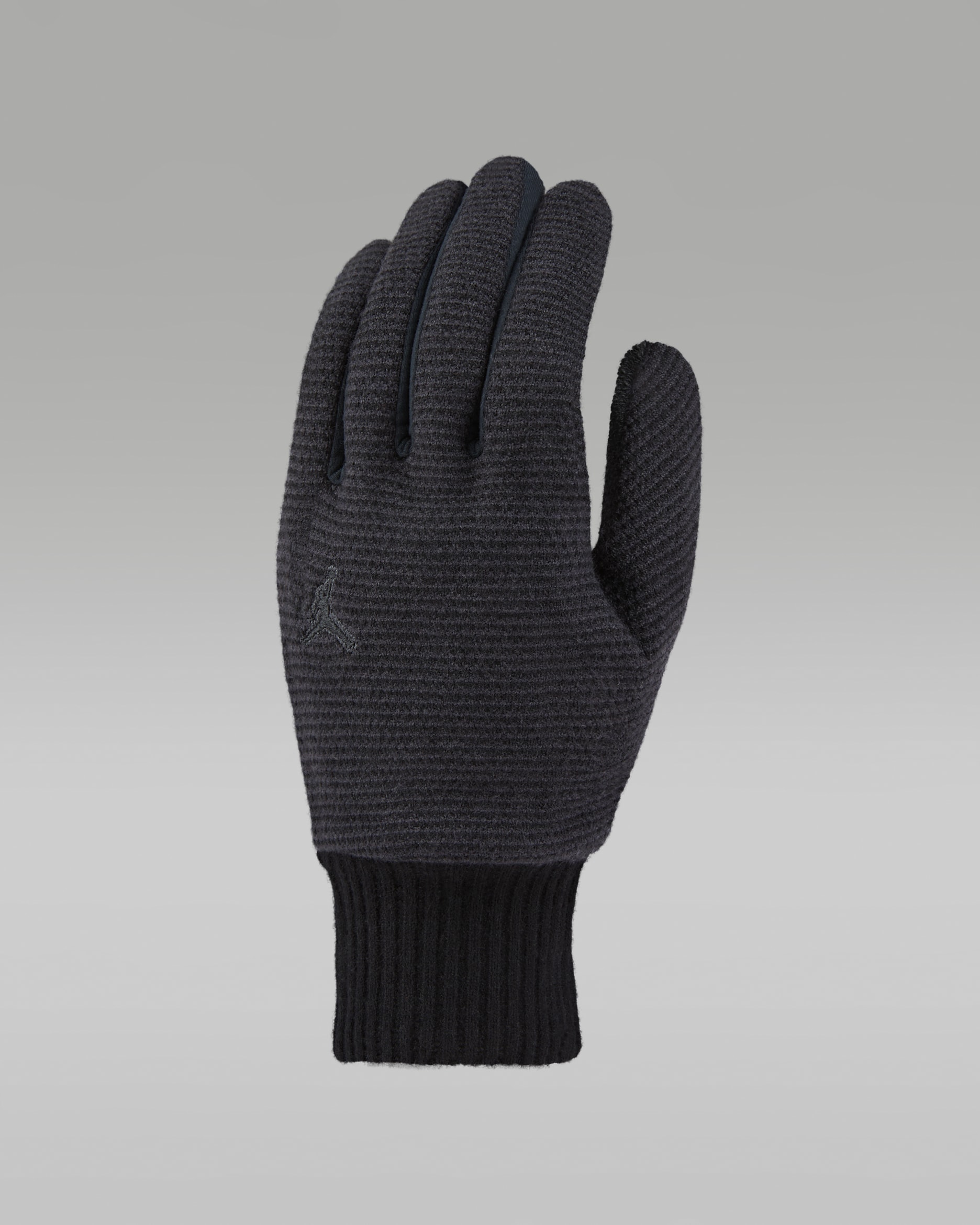 Jordan Airy Knit Gloves - Off-Noir/Black