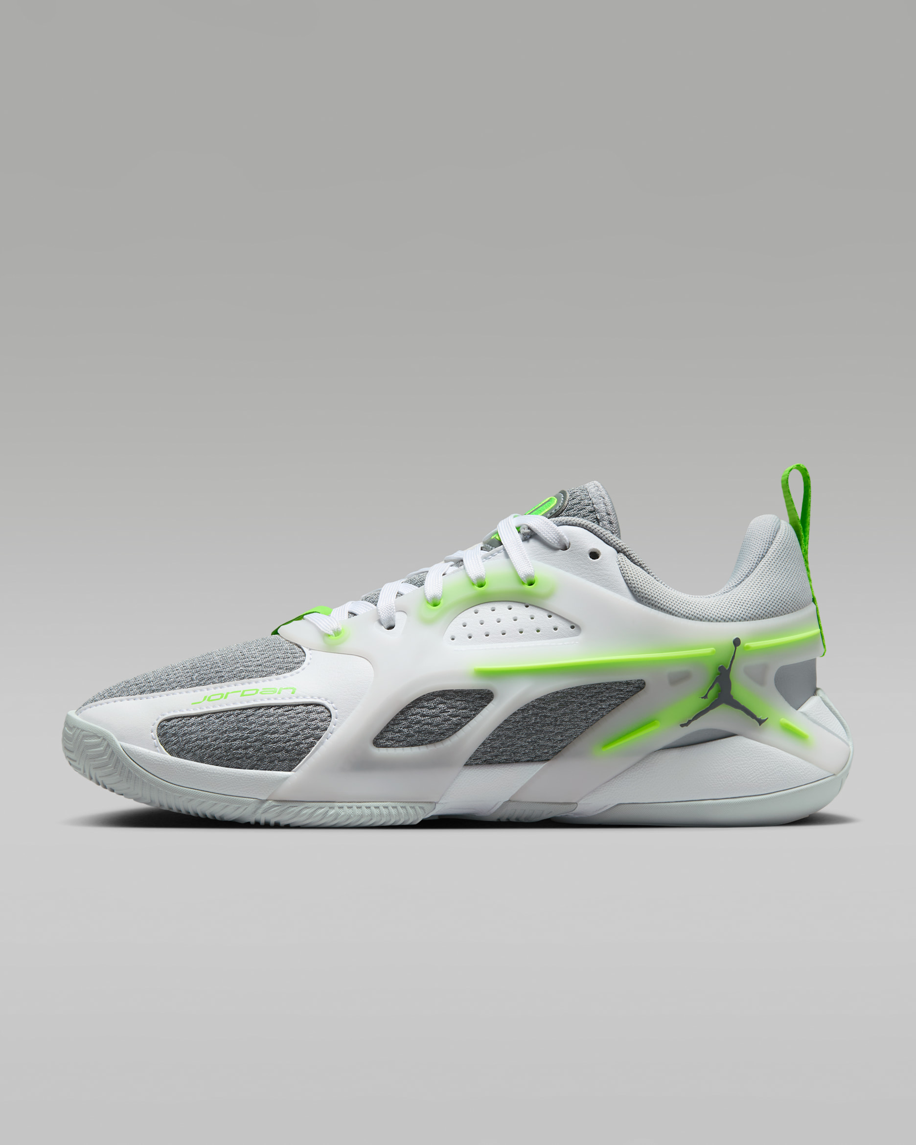Jordan Heir Series PF Women's Basketball Shoes - Sail/Electric Green/White/Wolf Grey