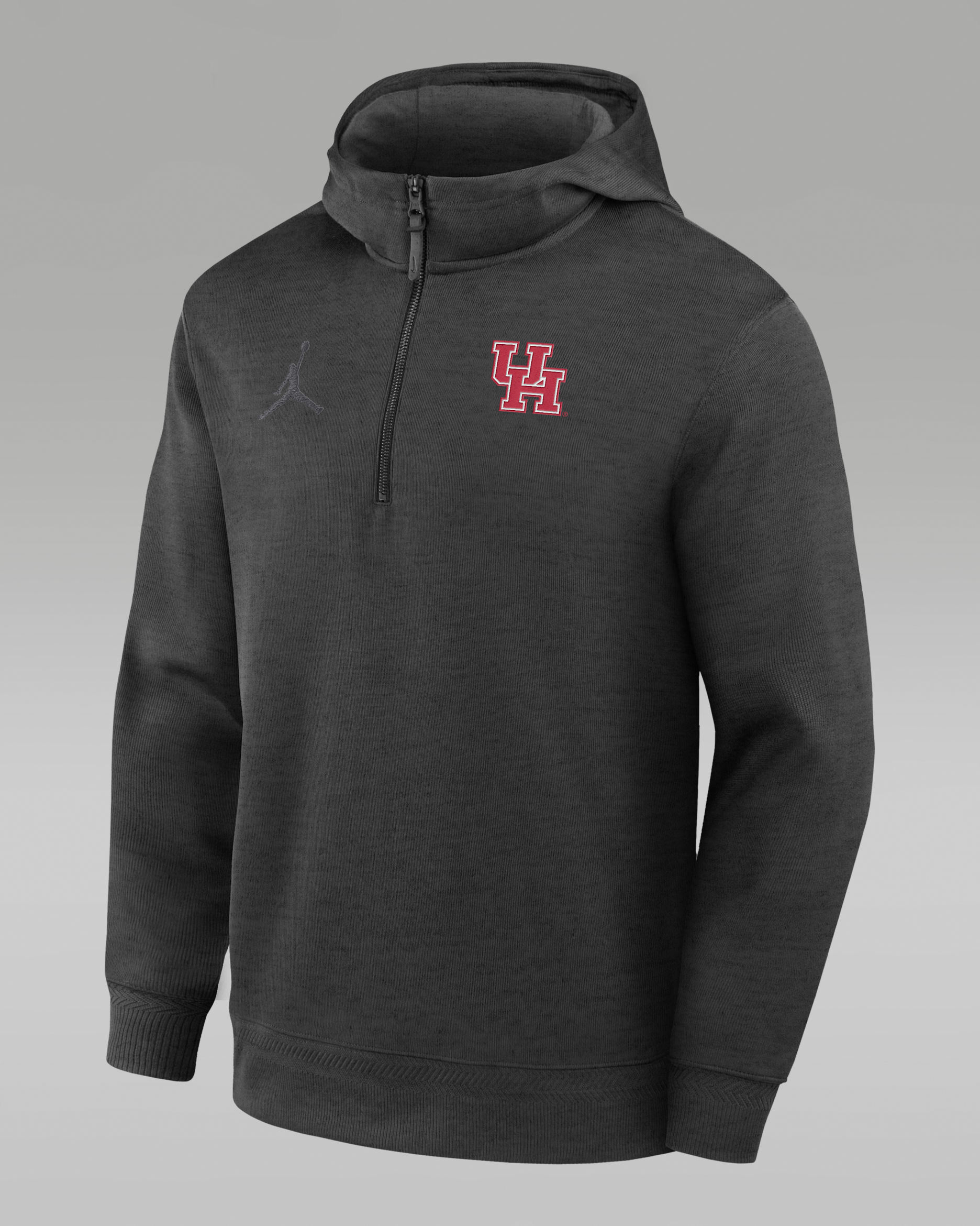 Sudadera con gorro de entrenador de básquetbol para hombre Houston Cougars Nike NCAA - Negro