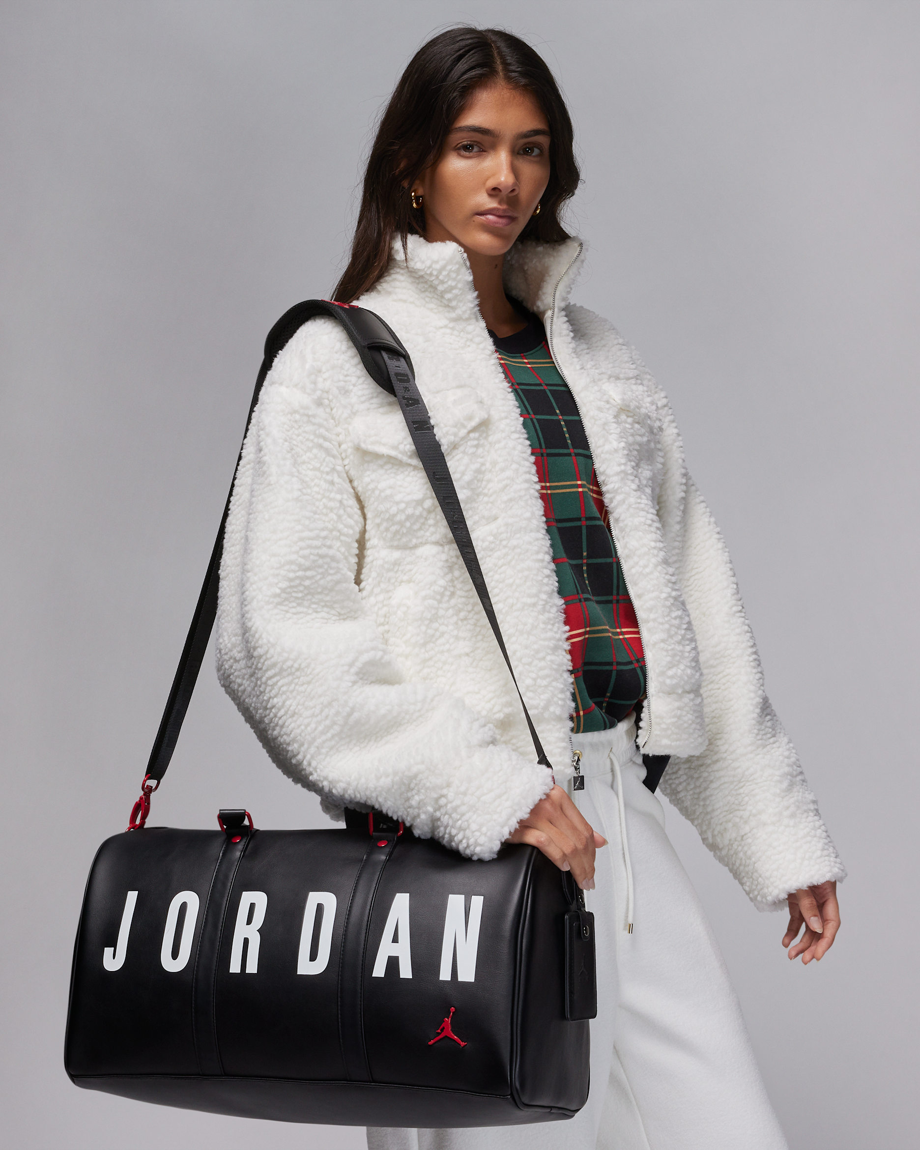 Jordan Jumpman Duffel Bag (Medium) - Black