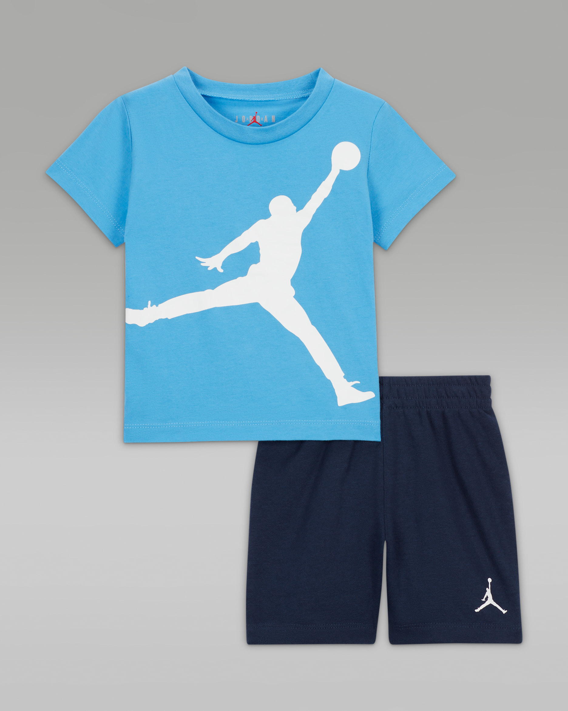 Jordan Baby Jumbo Jumpman 2-Piece Shorts Set - Midnight Navy