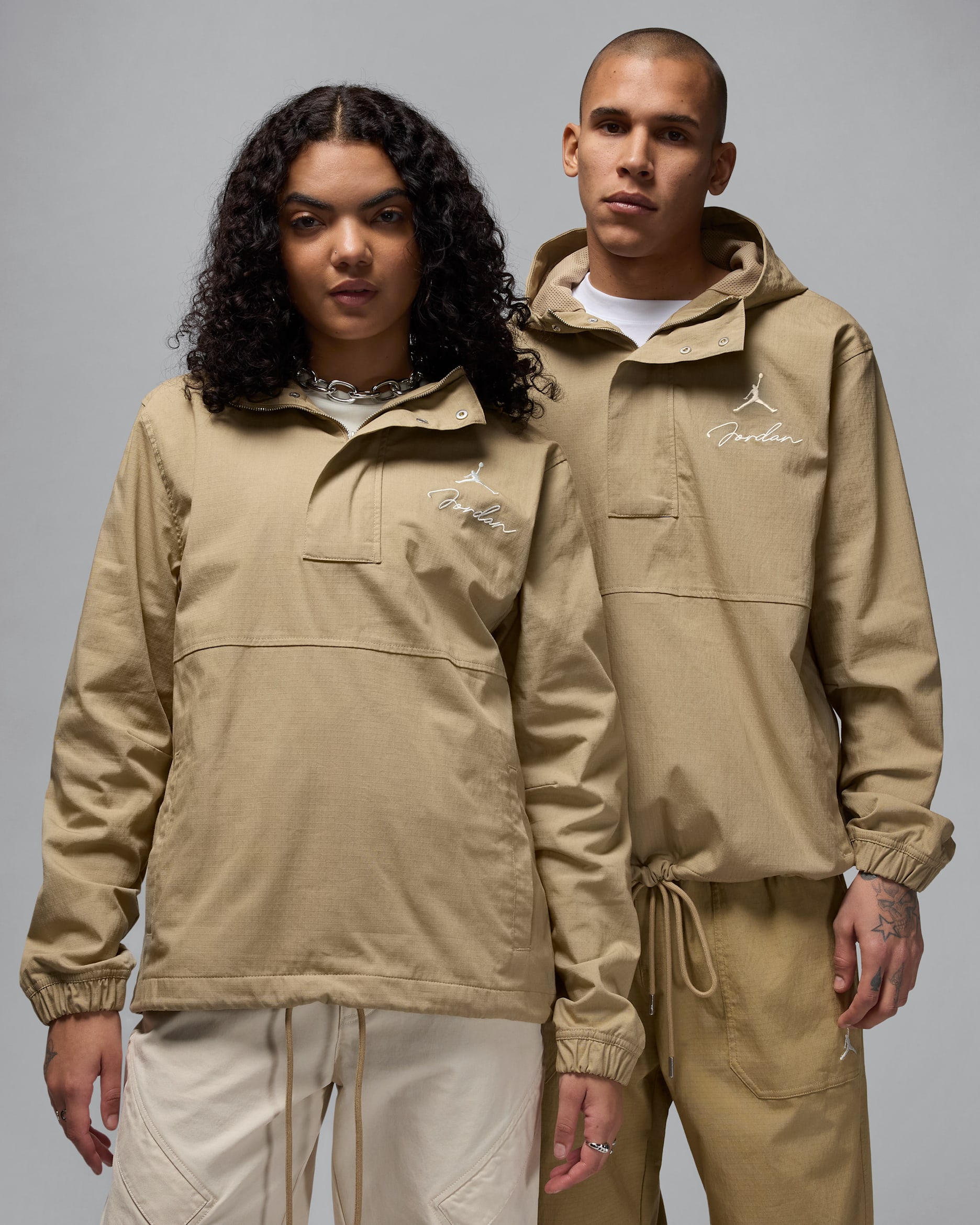 Chamarra tipo anorak para hombre Jordan MVP - Camuflaje del desierto/Vela/Vela