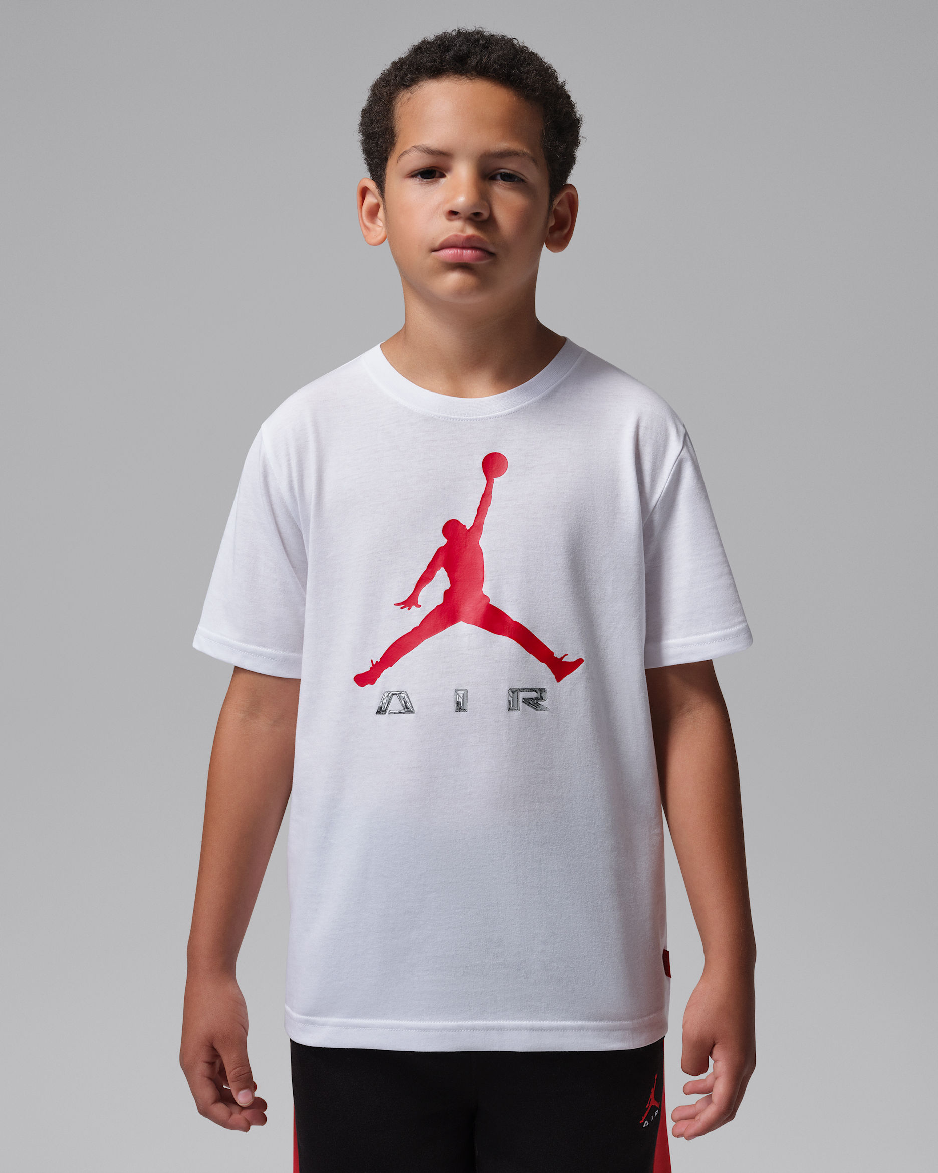 T-shirt Jordan Brooklyn med grafik för ungdom - Vit
