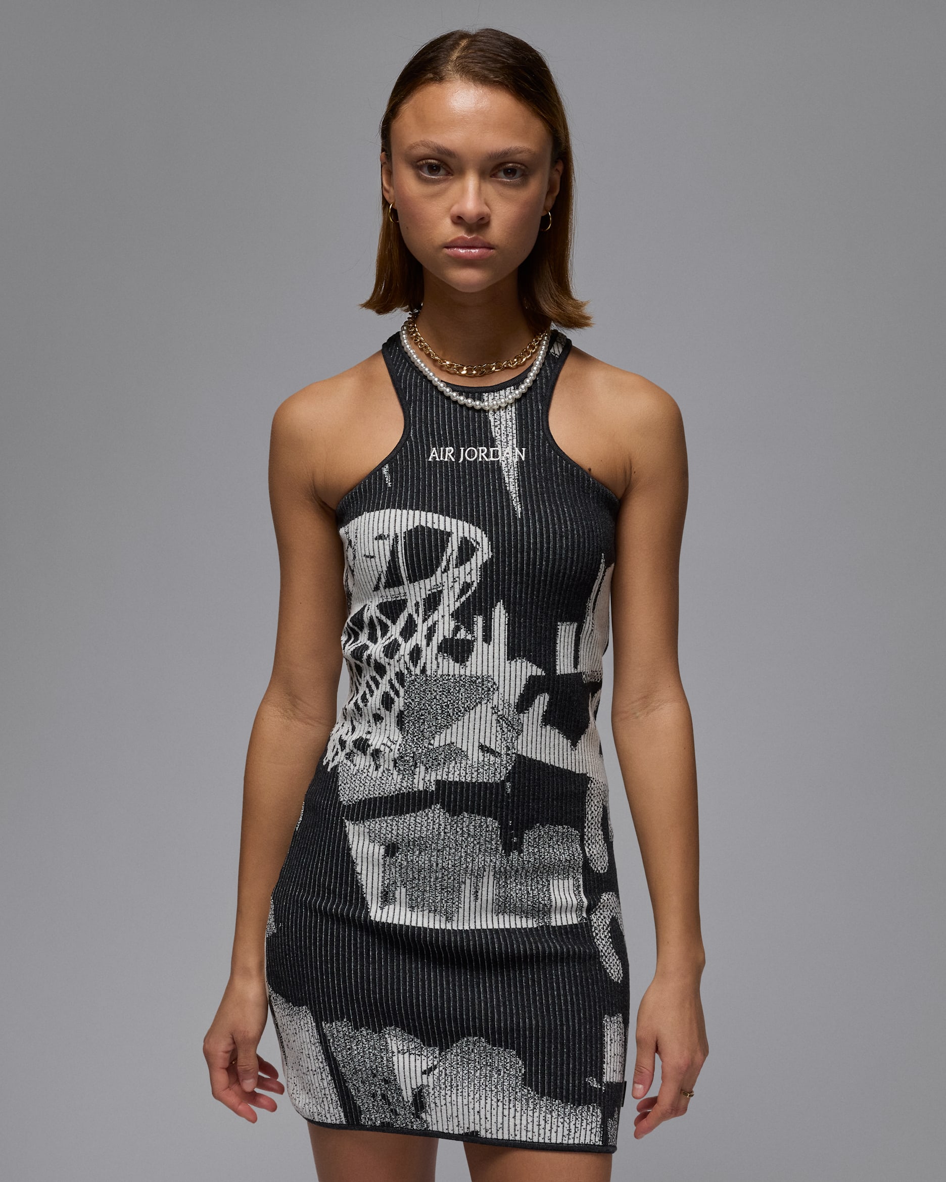 Robe en maille Air Jordan pour femme - Sail