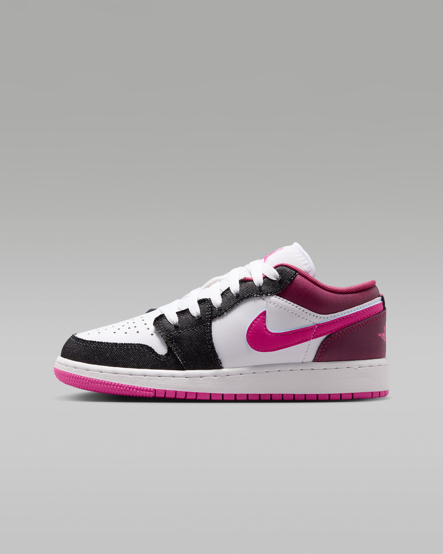 Scarpa Air Jordan 1 Low SE – Ragazzo/a - Off Noir/Bianco/Desert Pink/Desert Pink