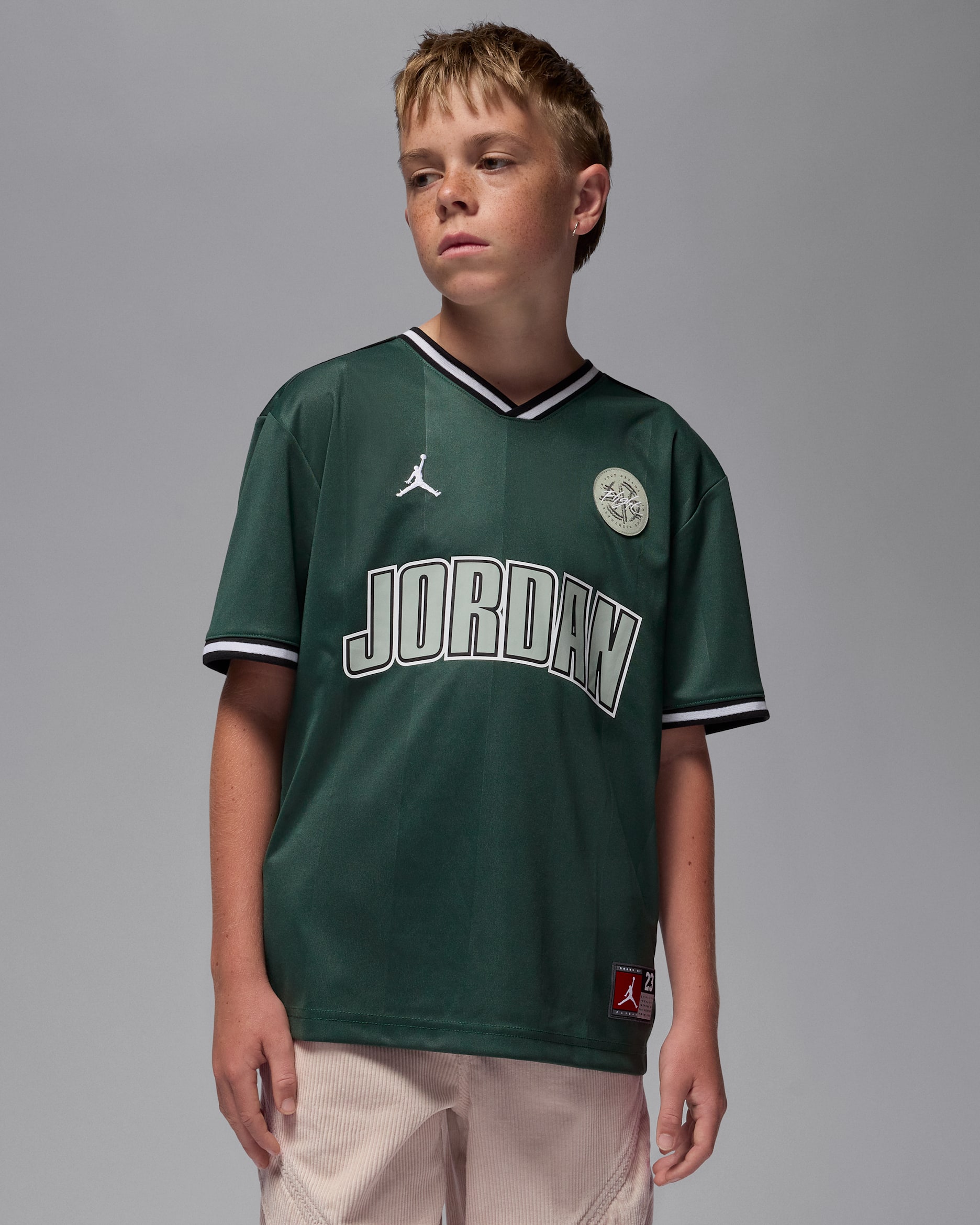 Jordan Big Kids' Sport Jersey - Midnight Green