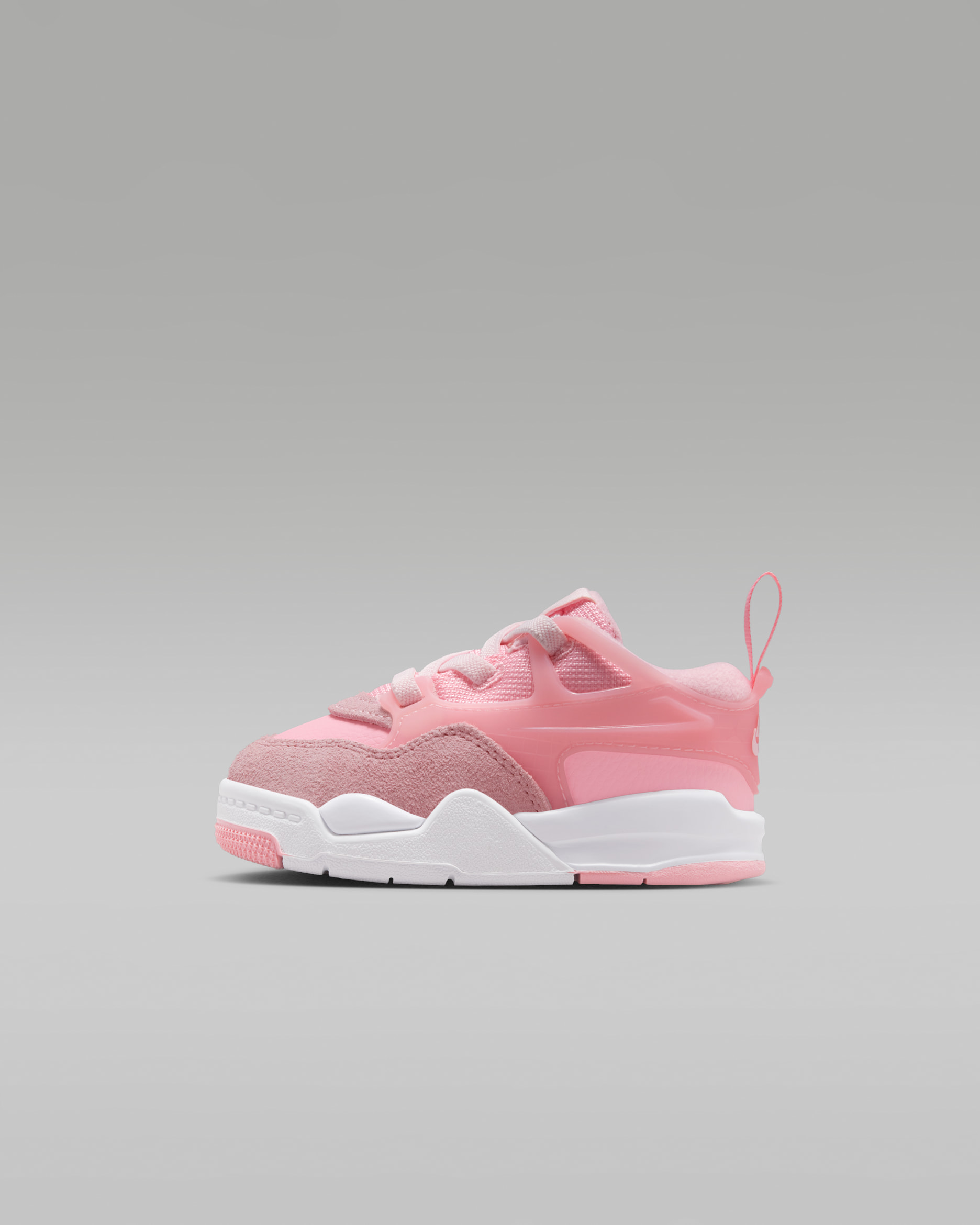 Jordan 4 RM Baby/Toddler Shoes - Medium Soft Pink/White/Pearl Pink
