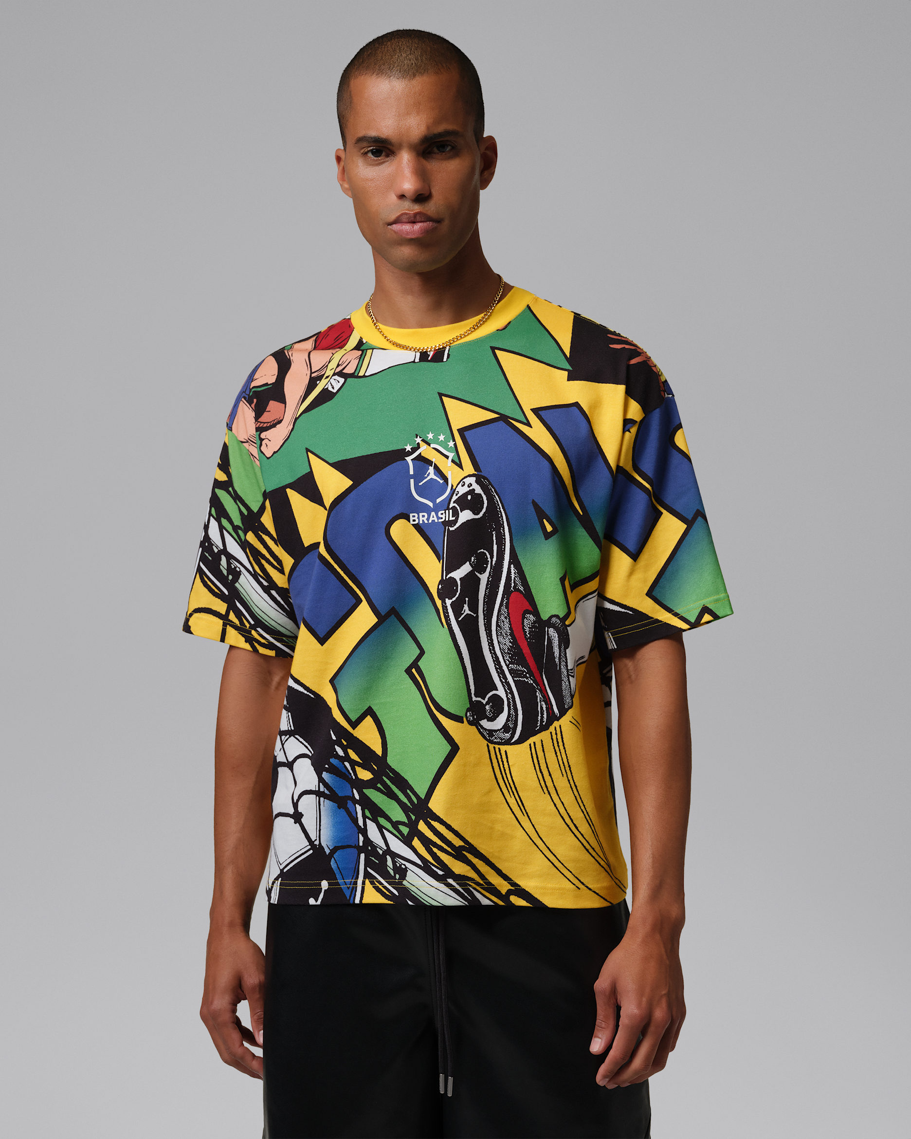 Jordan Essentials Men's Boxy T-Shirt - Varsity Maize