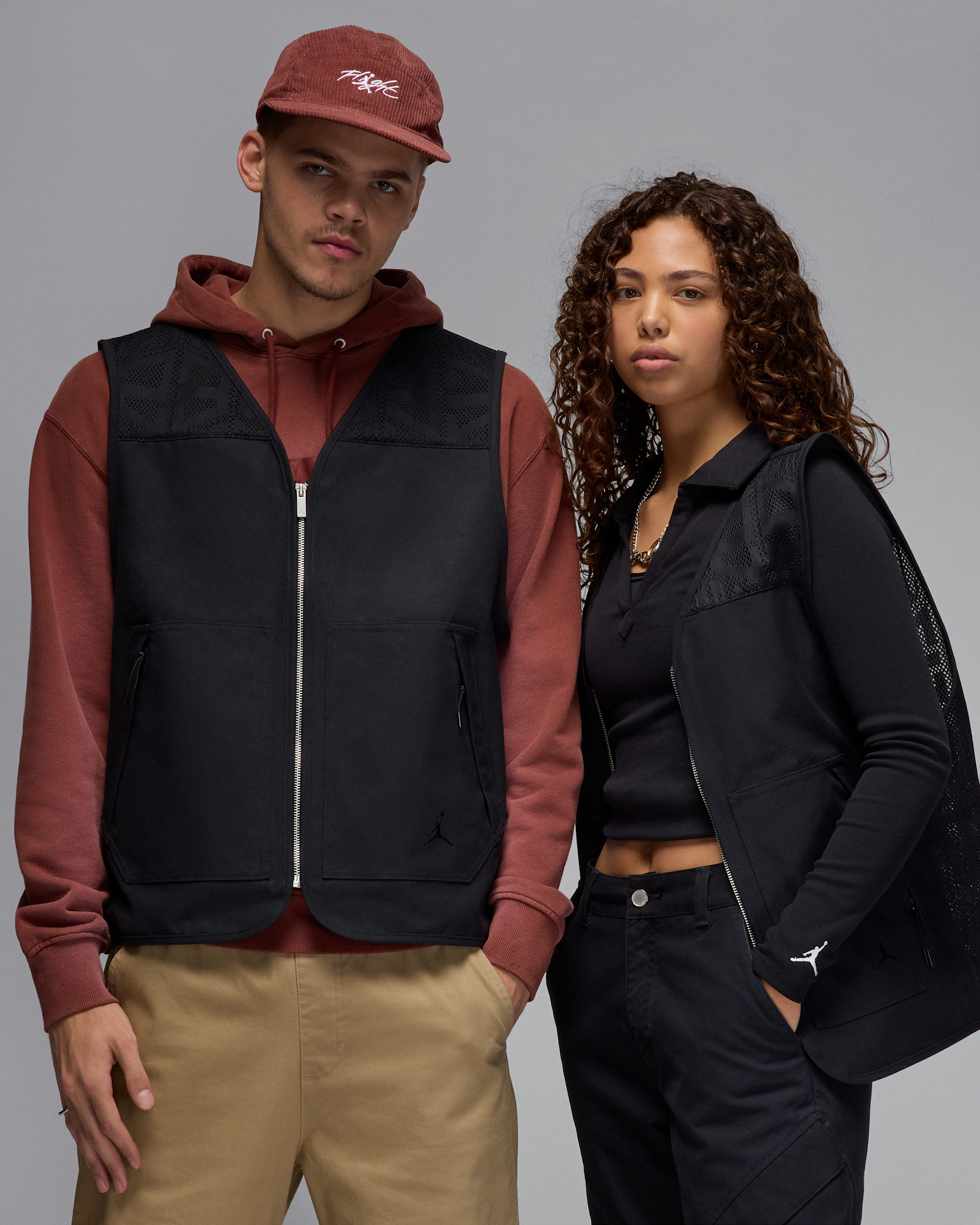 ジョーダン エッセンシャル メンズベスト - ブラック