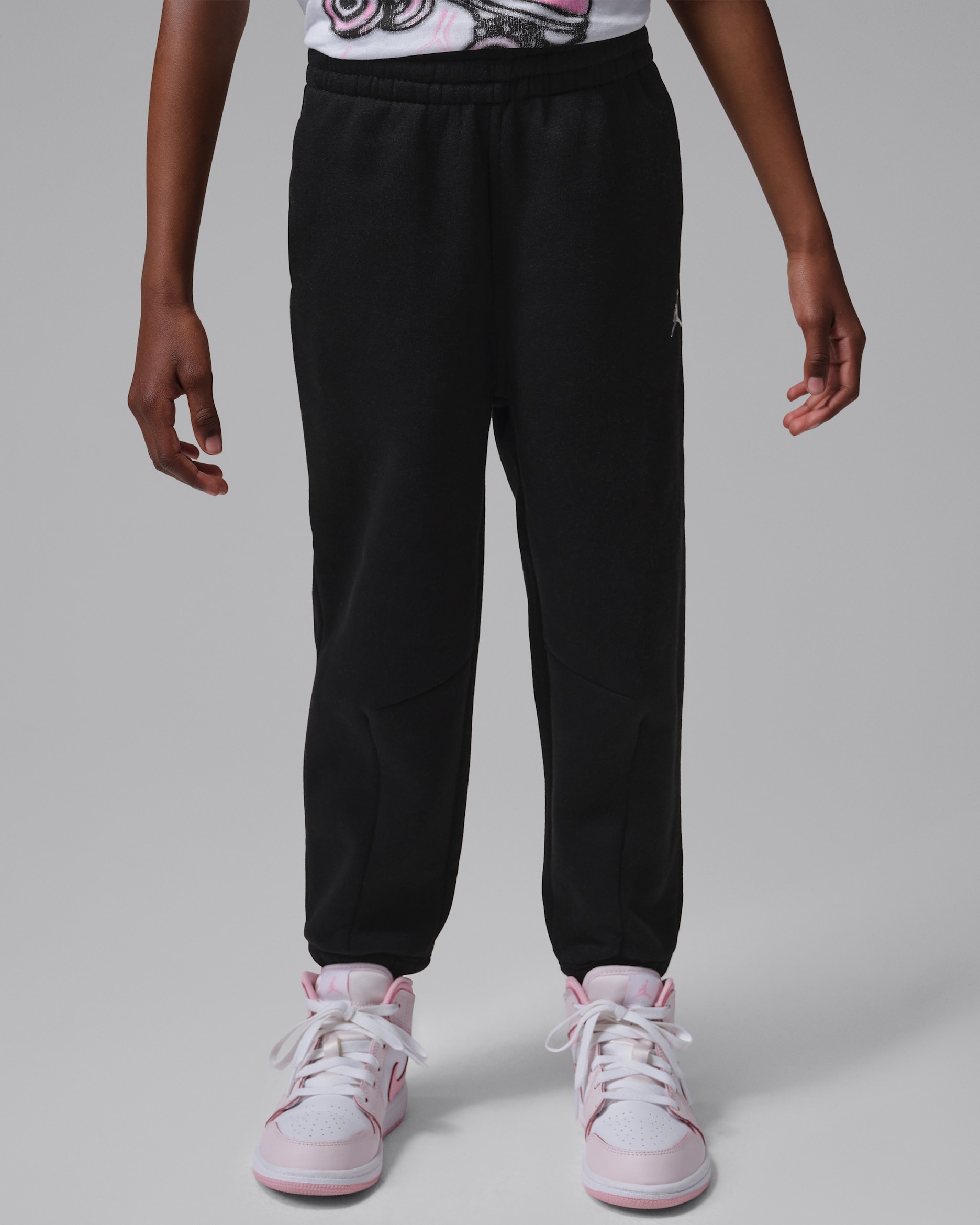 Jordan Brooklyn Fleece Little Kids' Jogger Pants - Black