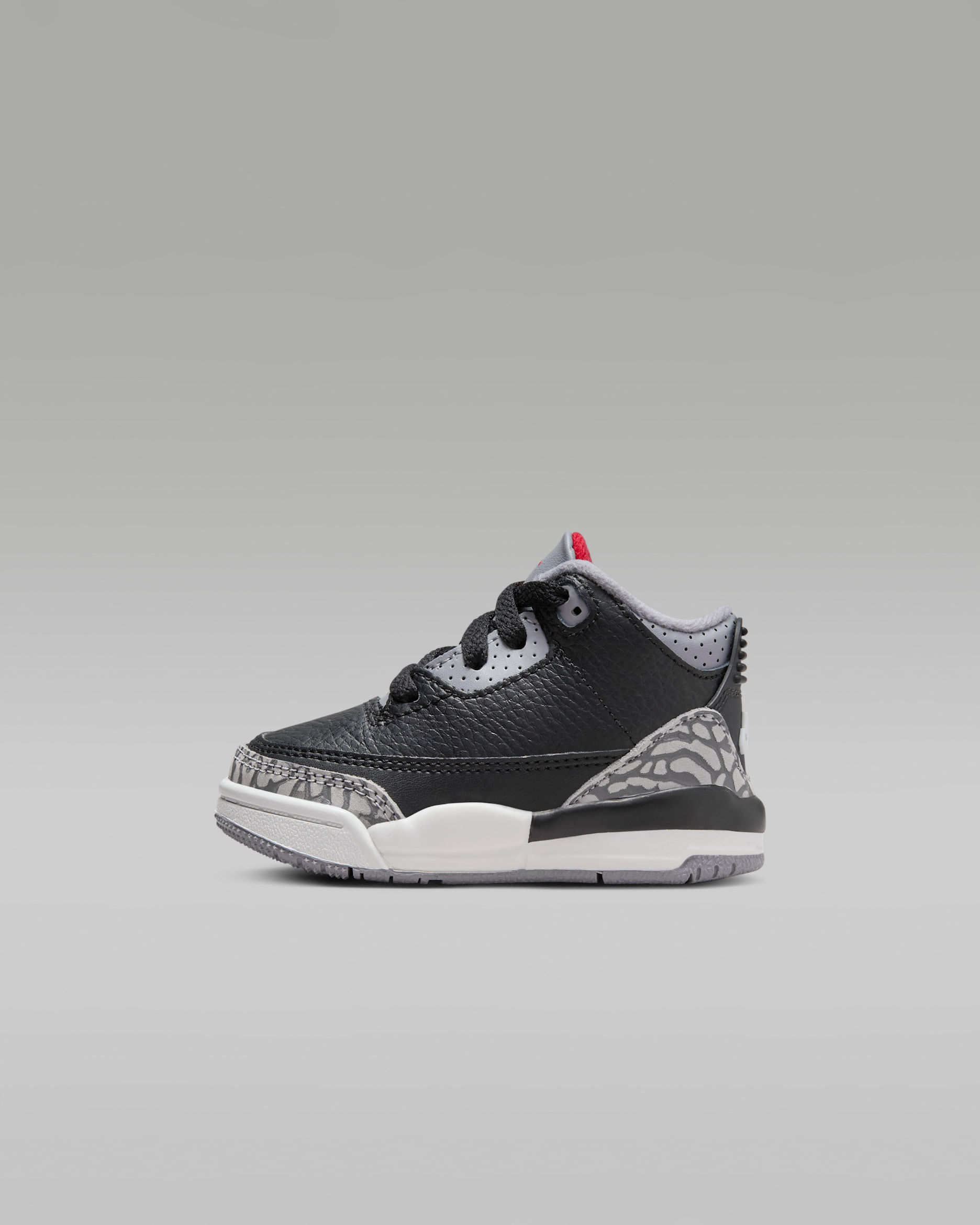 ジョーダン 3 レトロ "Black Cement" ベビーシューズ - ブラック/セメントグレー/サミットホワイト/ファイヤーレッド