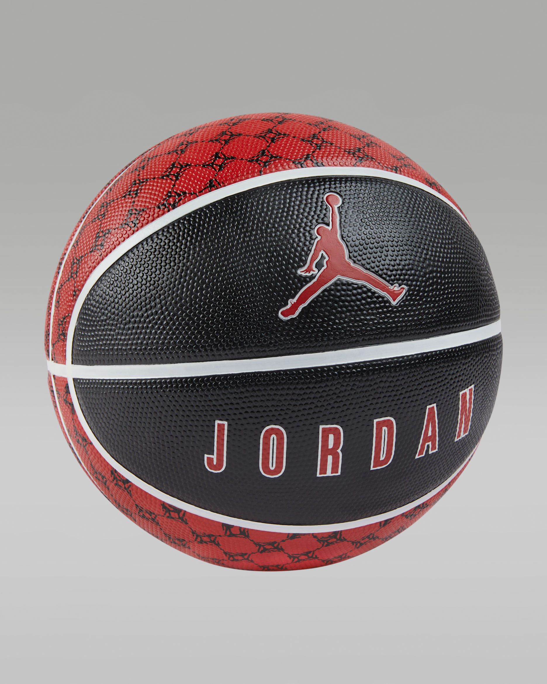 Jordan Playground 2.0 8P Basketball (Deflated) - Fire Red/White/White/Fire Red
