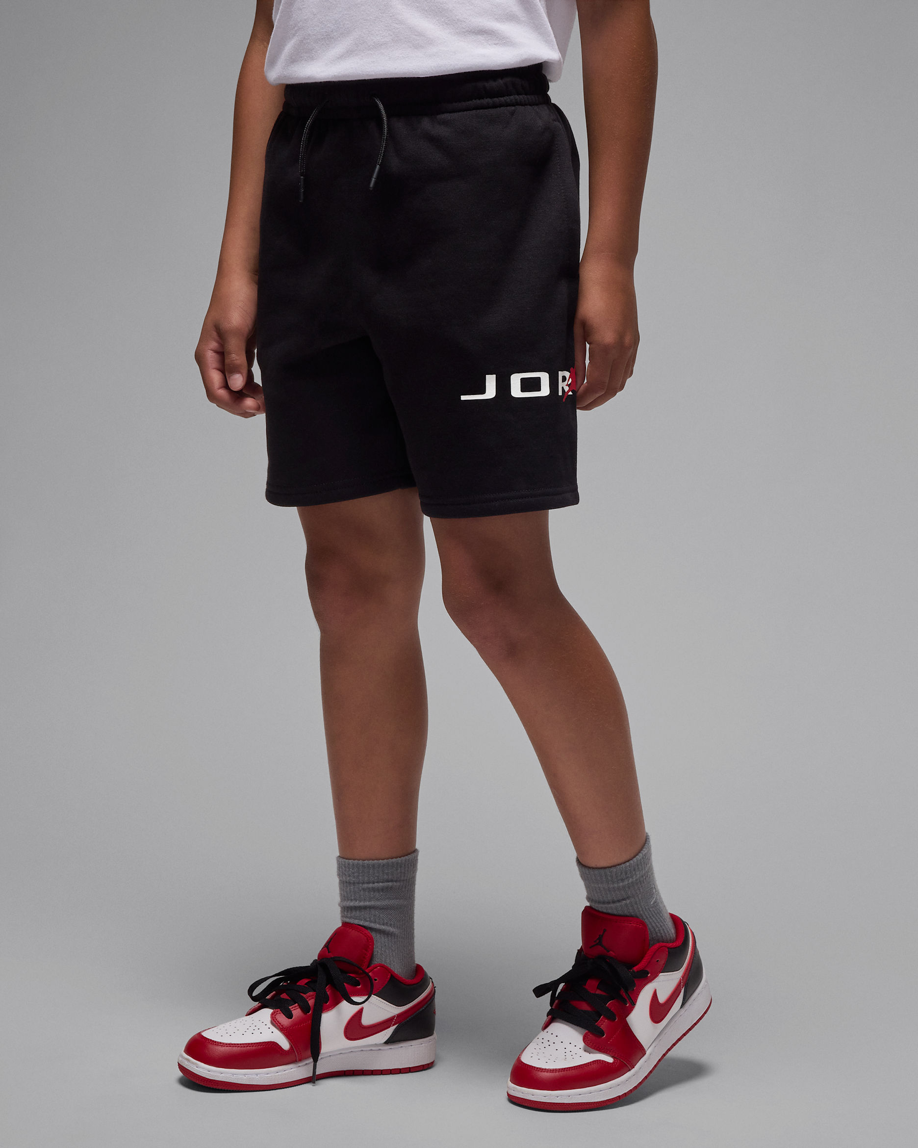 Jordan Older Kids' Baseline Fleece Shorts - Black