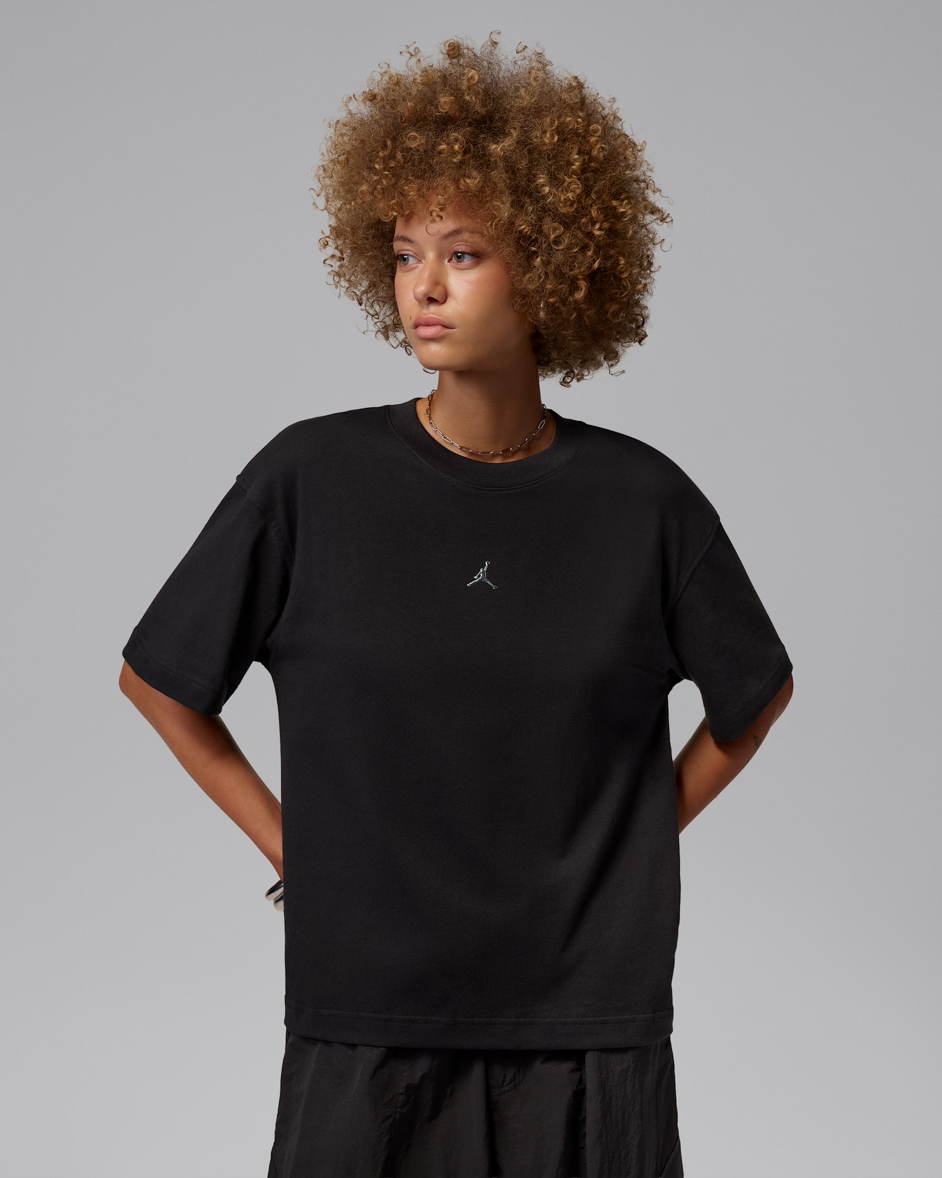Jordan Essentials Women's Girlfriend T-Shirt - Black