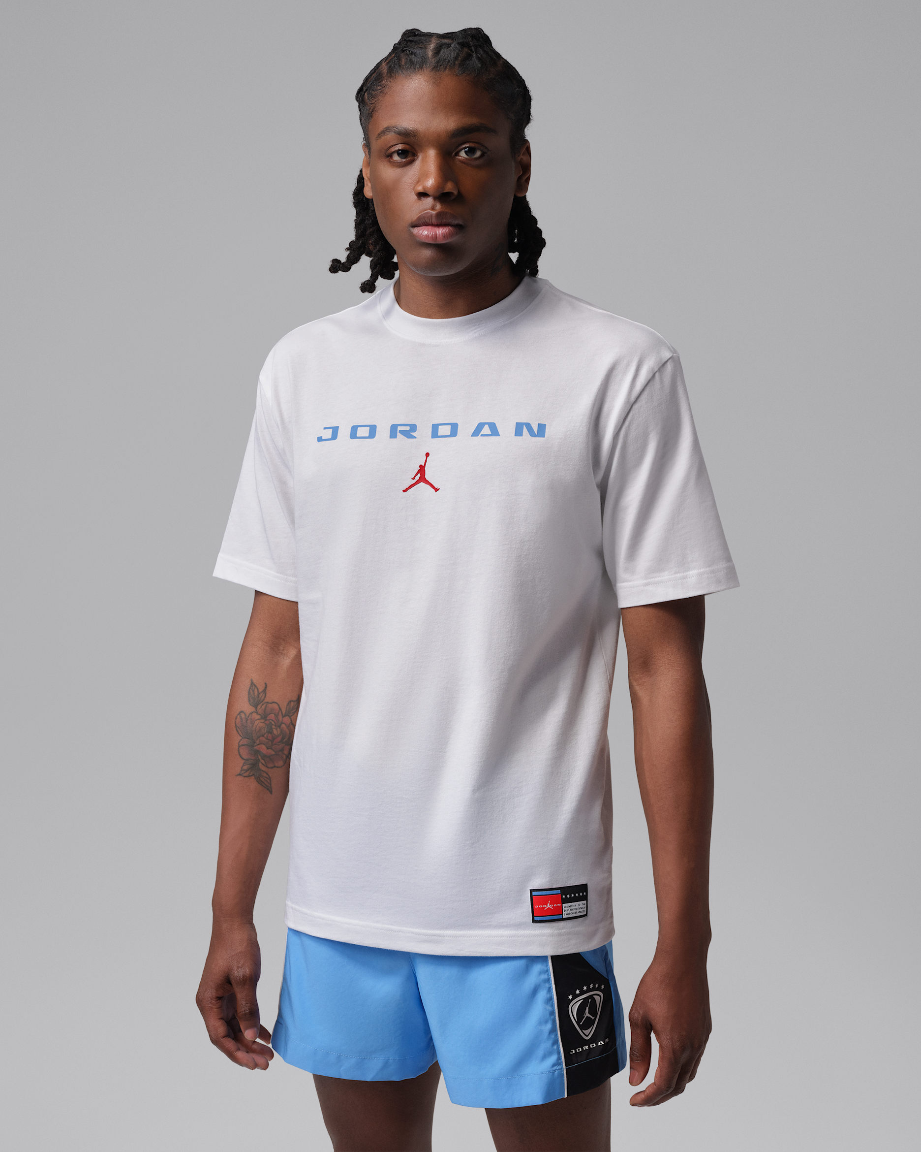 Jordan Brooklyn Men's Graphic T-Shirt - White