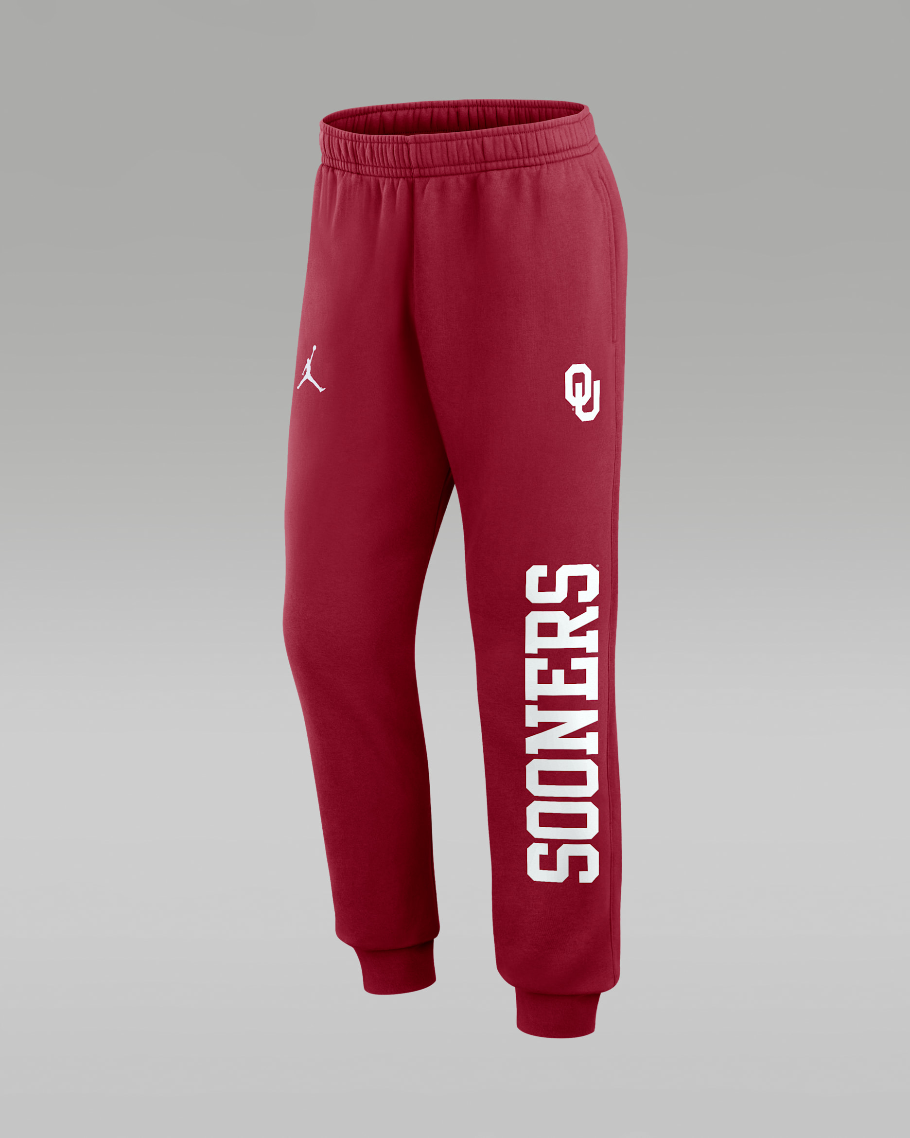 Oklahoma Primetime Club Men's Jordan Brand College Joggers - Crimson