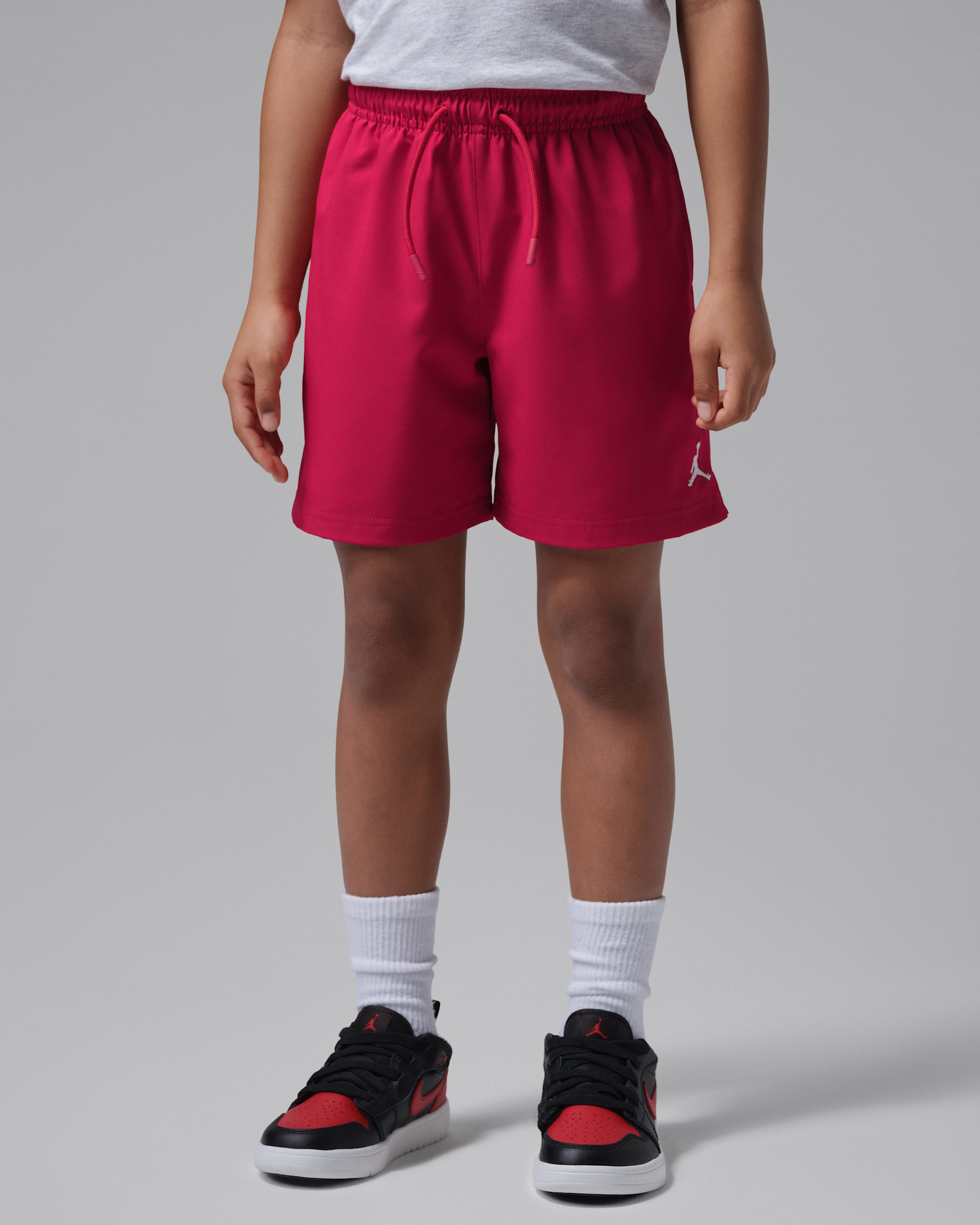 조던 주니어 점프맨 우븐 플레이 쇼츠 - 짐 레드