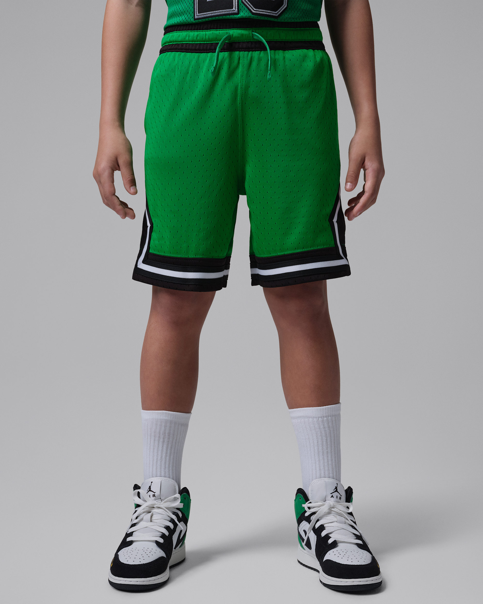 Shorts Diamond Dri-FIT para niño talla grande Jordan Sport - Verde suerte