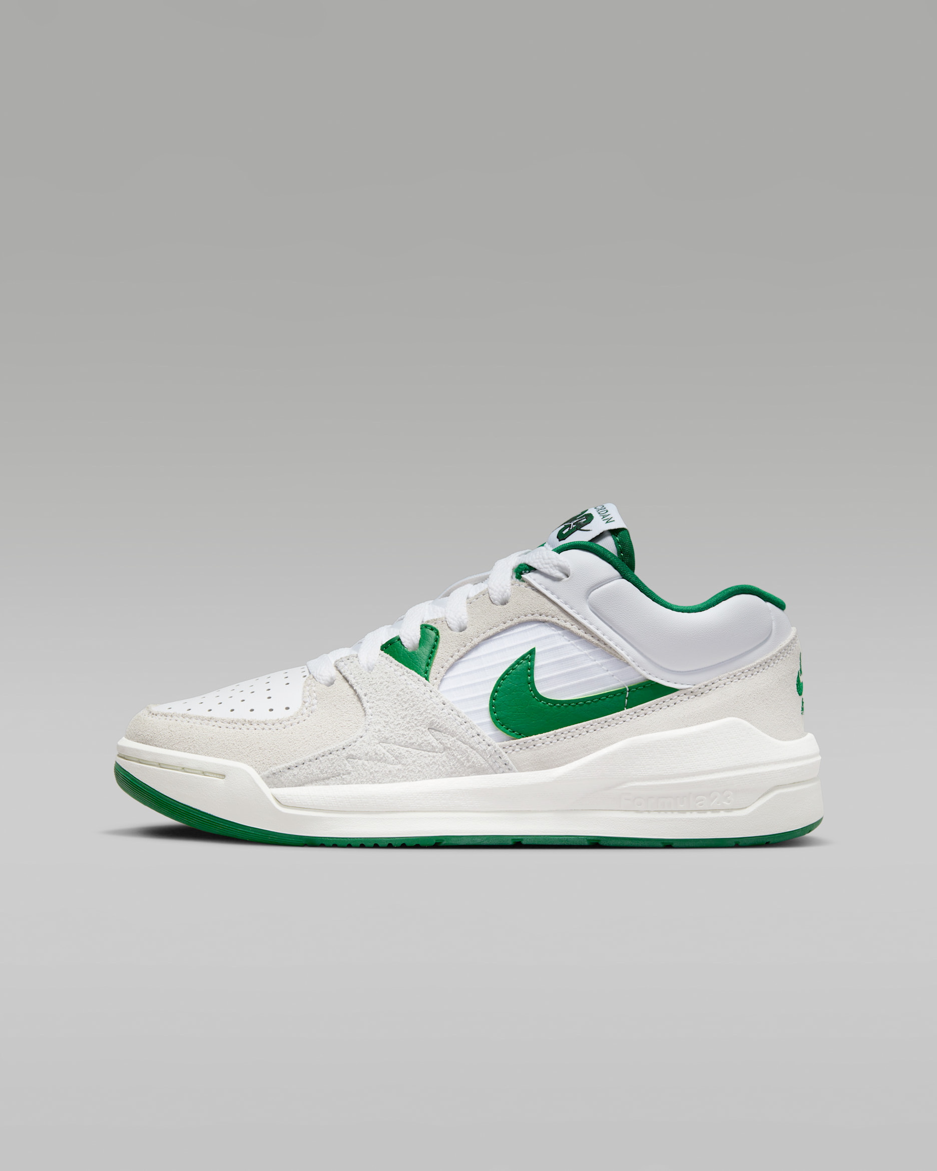 Jordan Stadium 90 Older Kids' Shoes - White/Sail/Black/Clover
