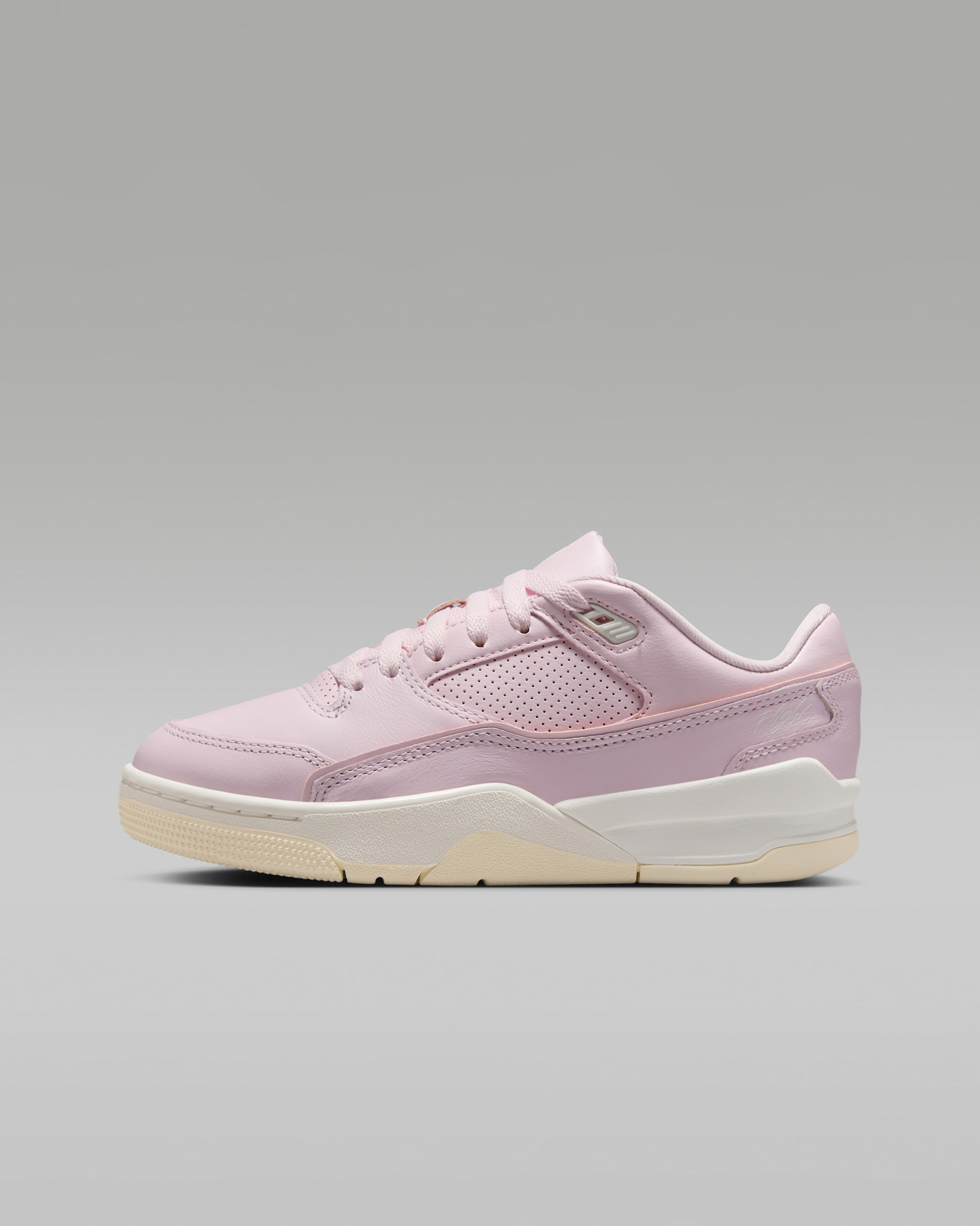 Chaussure Jordan Flight Court pour ado - Pink Foam/Muslin/Sail