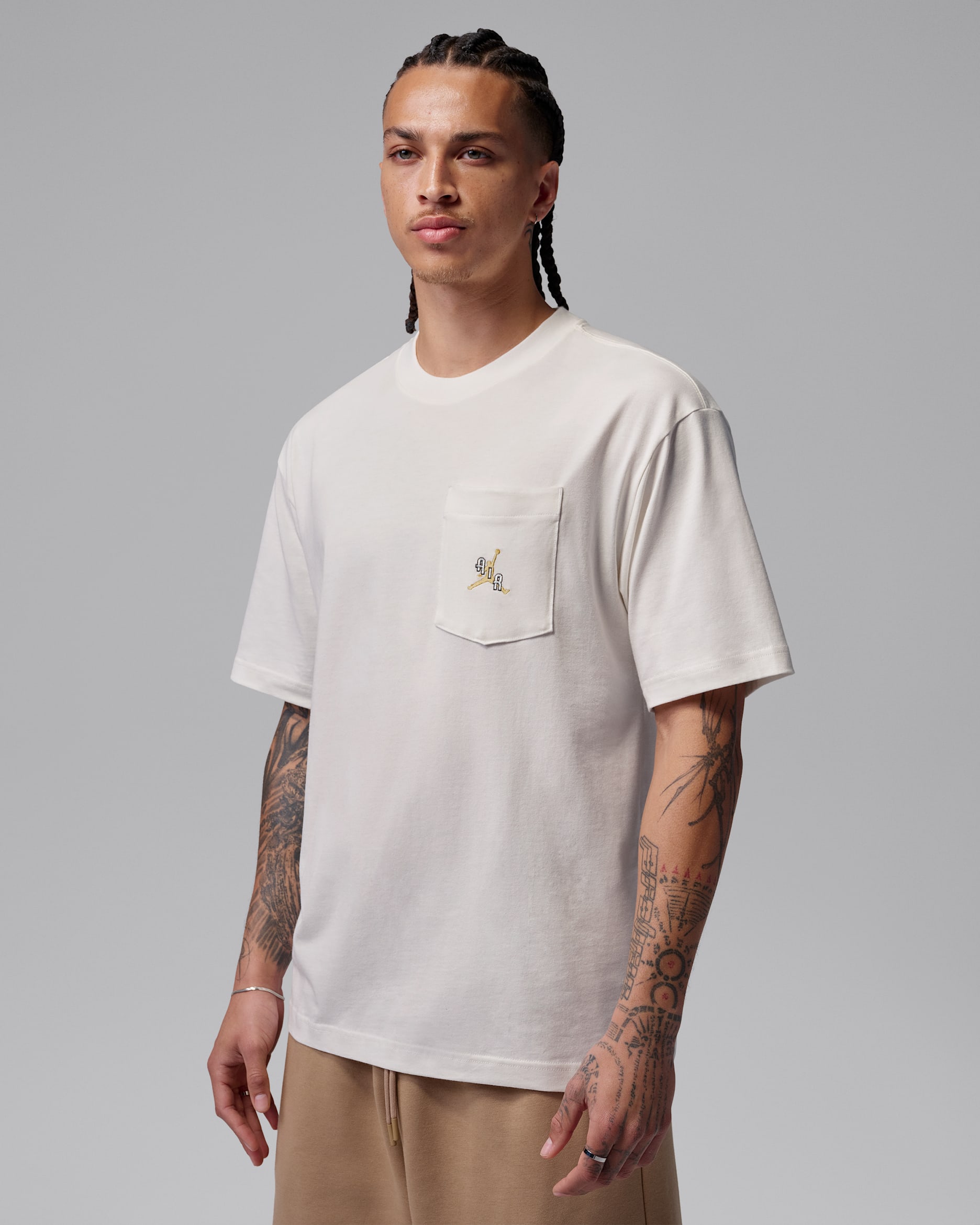 Jordan Men's T-Shirt - Sail/Lemon Wash