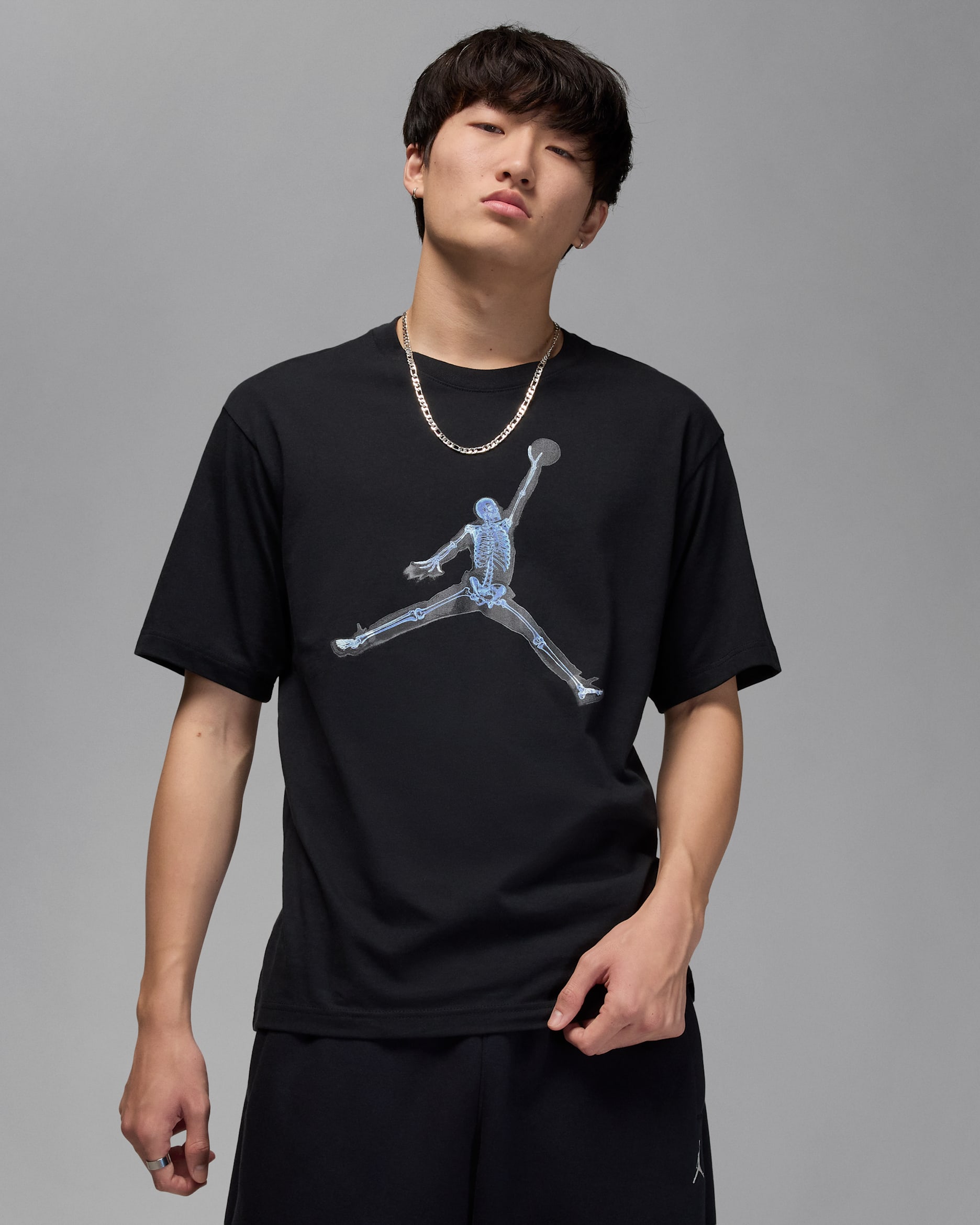 Jordan Men's T-Shirt - Black/White