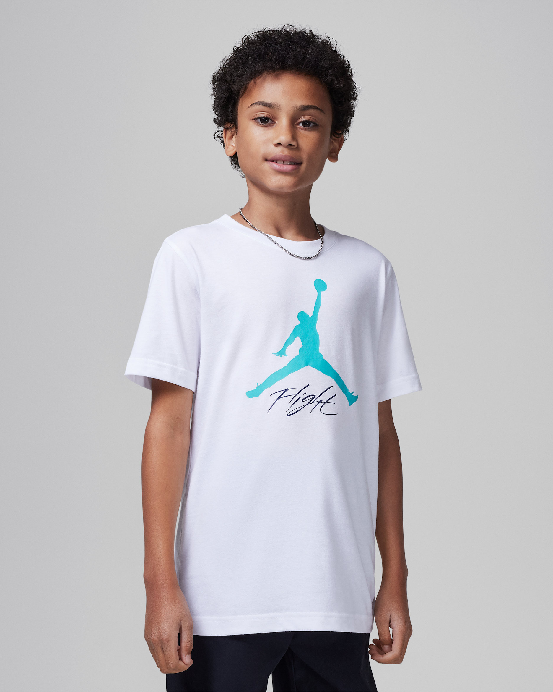 Jordan Older Kids' Baseline T-Shirt - White
