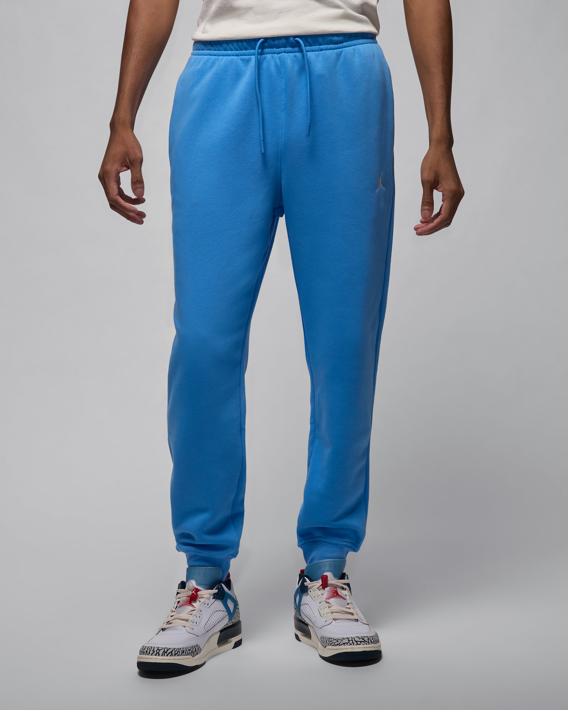 Pants para hombre Jordan Brooklyn Fleece - Azul leyenda/Blanco