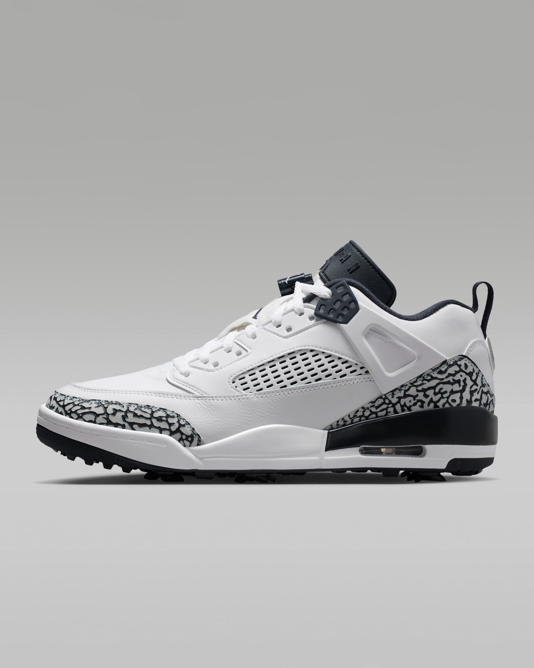 Jordan Spizike G Golf Shoes - White/Pure Platinum/Obsidian