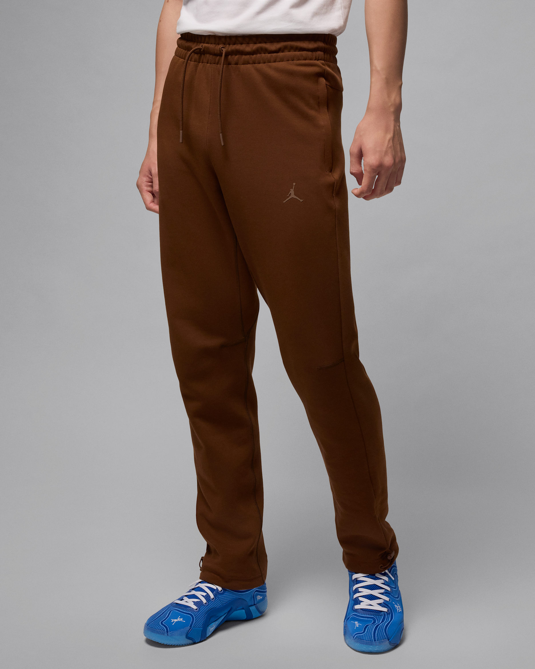 Jordan Sport Hoop Fleece Men's Dri-FIT Pants - Cacao Wow/Cacao Wow