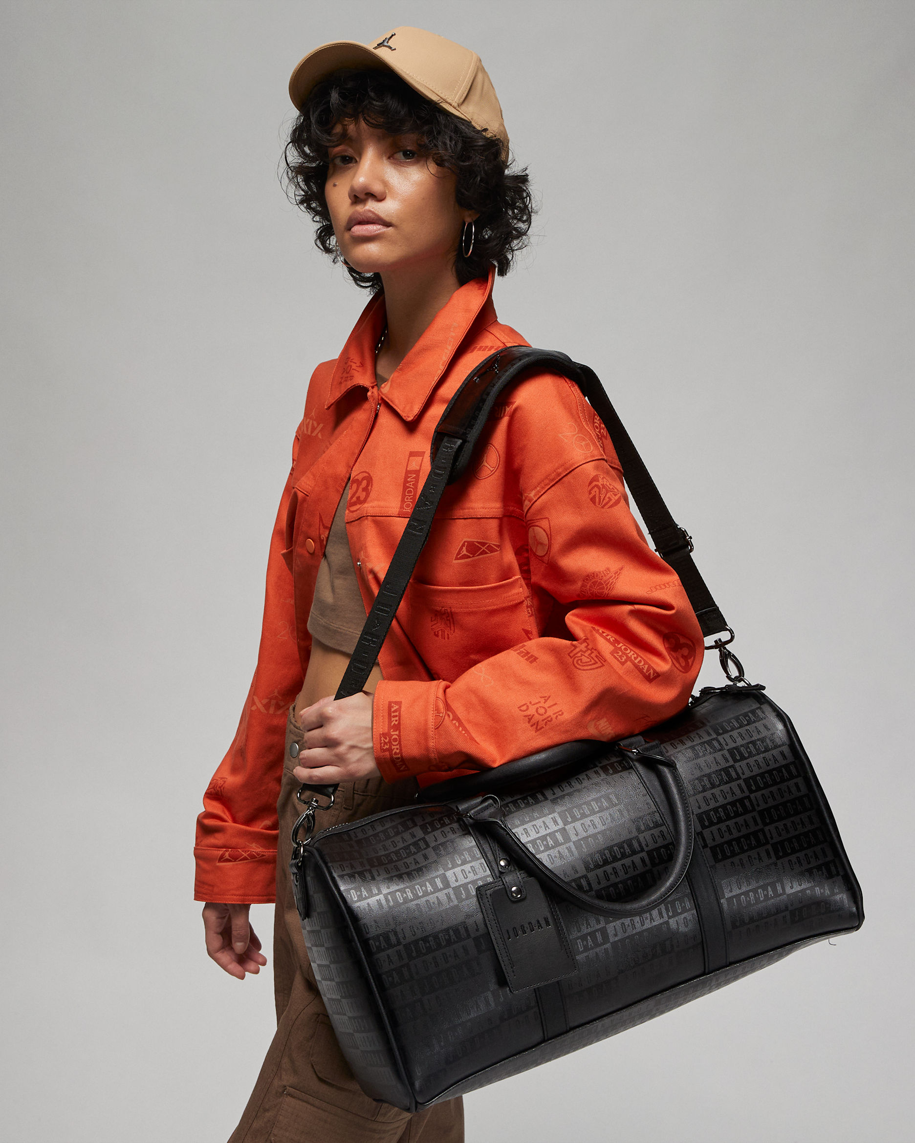 Jordan Jumpman Duffel Bag (Medium) - Black