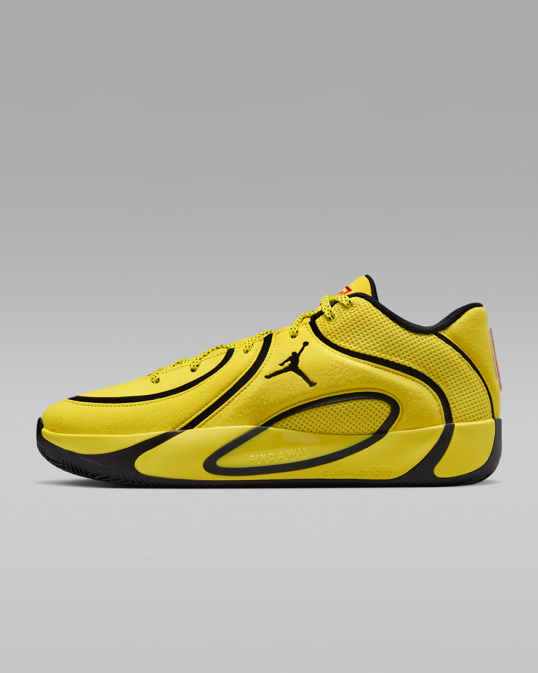 Tatum 4 PF Basketball Shoes - Sonic Yellow/Black/University Red