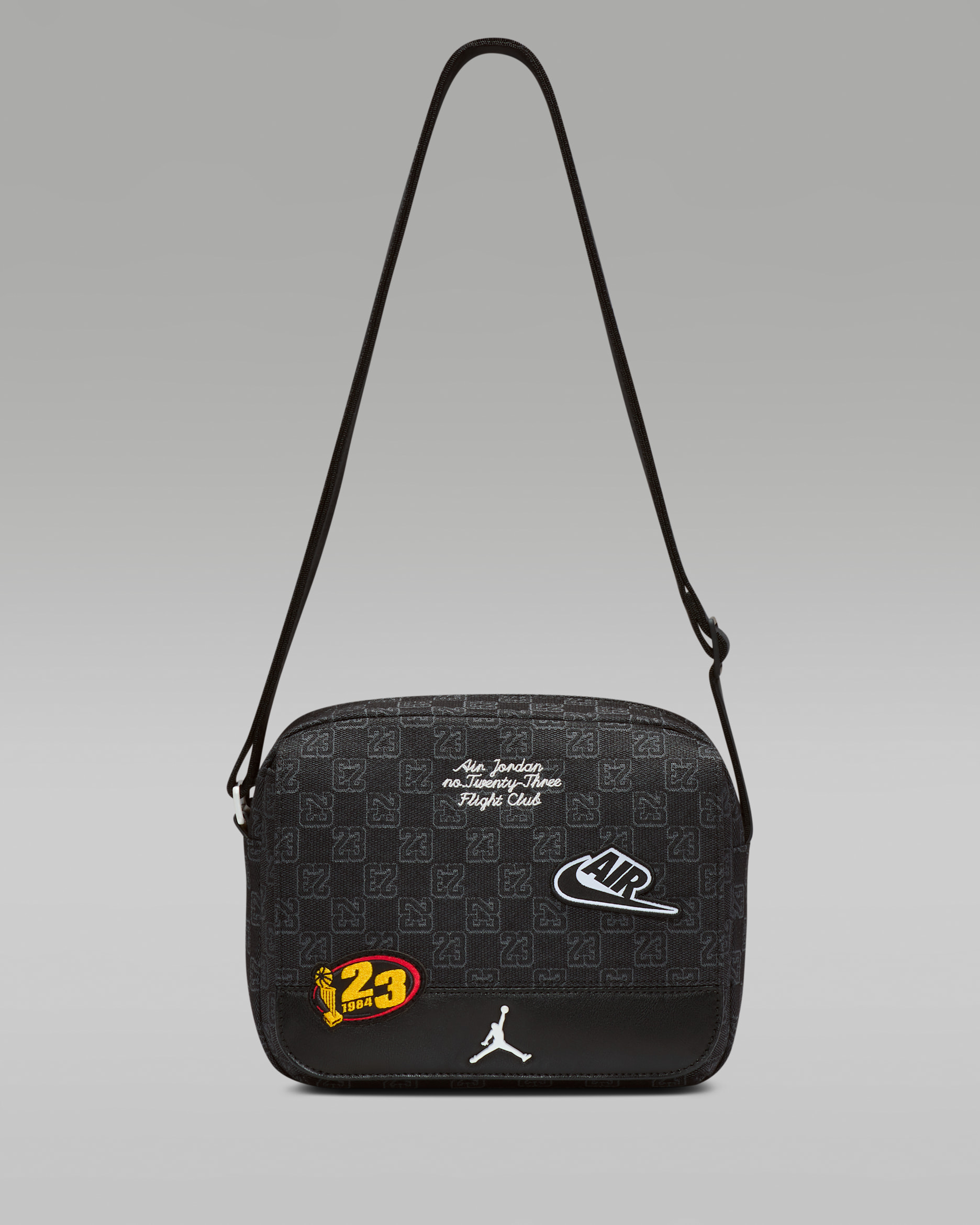 Jordan Monogram Messenger Bag (3.6L) - Black