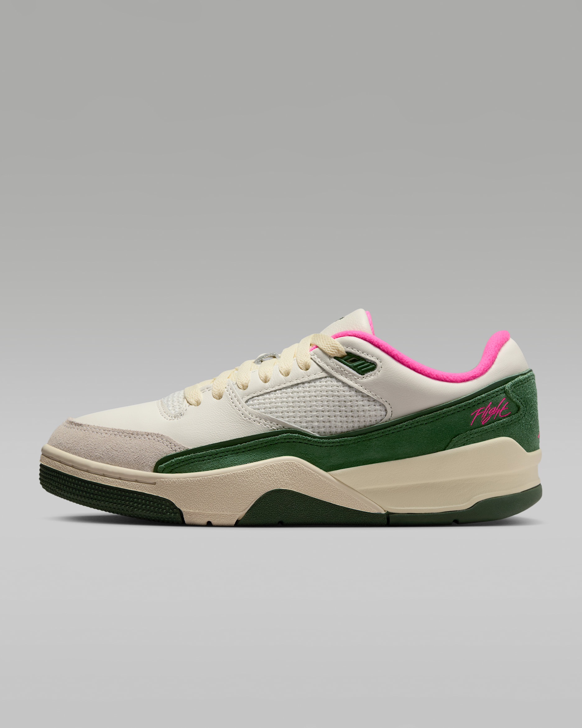 Jordan Flight Court Women's Shoes - Sail/Fir/Coconut Milk/Pink Blast