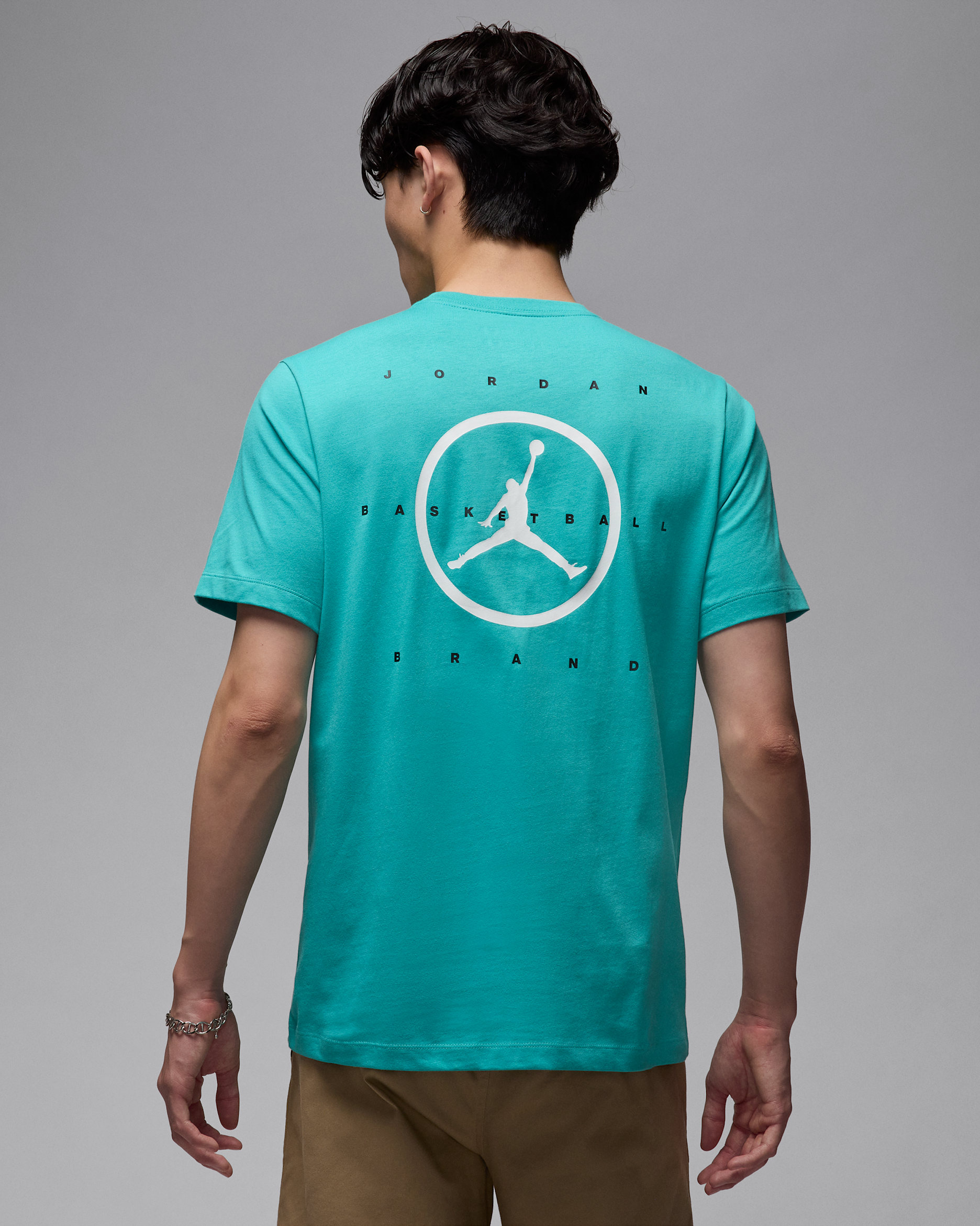 Jordan Flight Essentials Men's Short-Sleeve T-Shirt - Washed Teal/White/Black