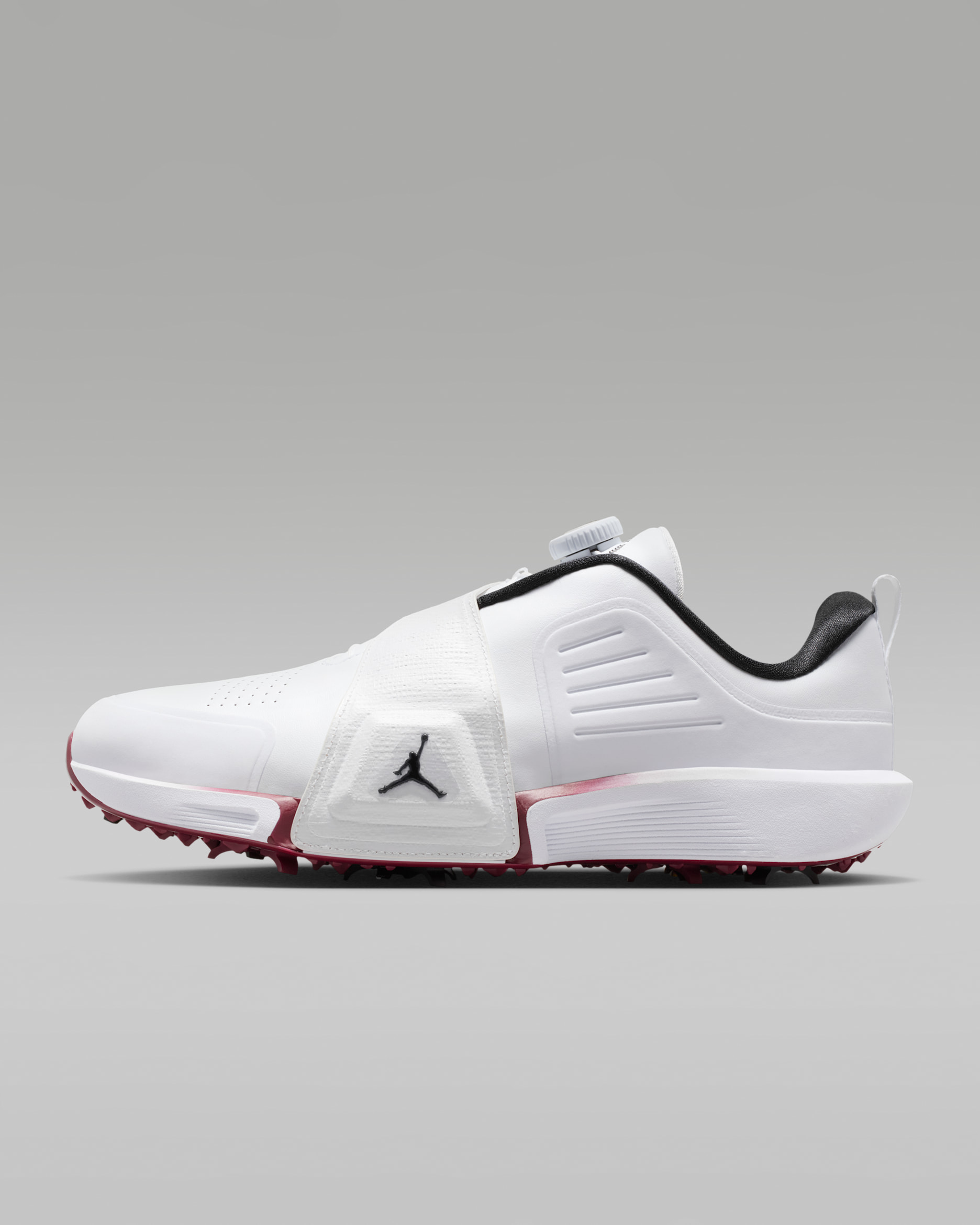 Jordan Air Rev Golf Shoes - White/Team Red/Black