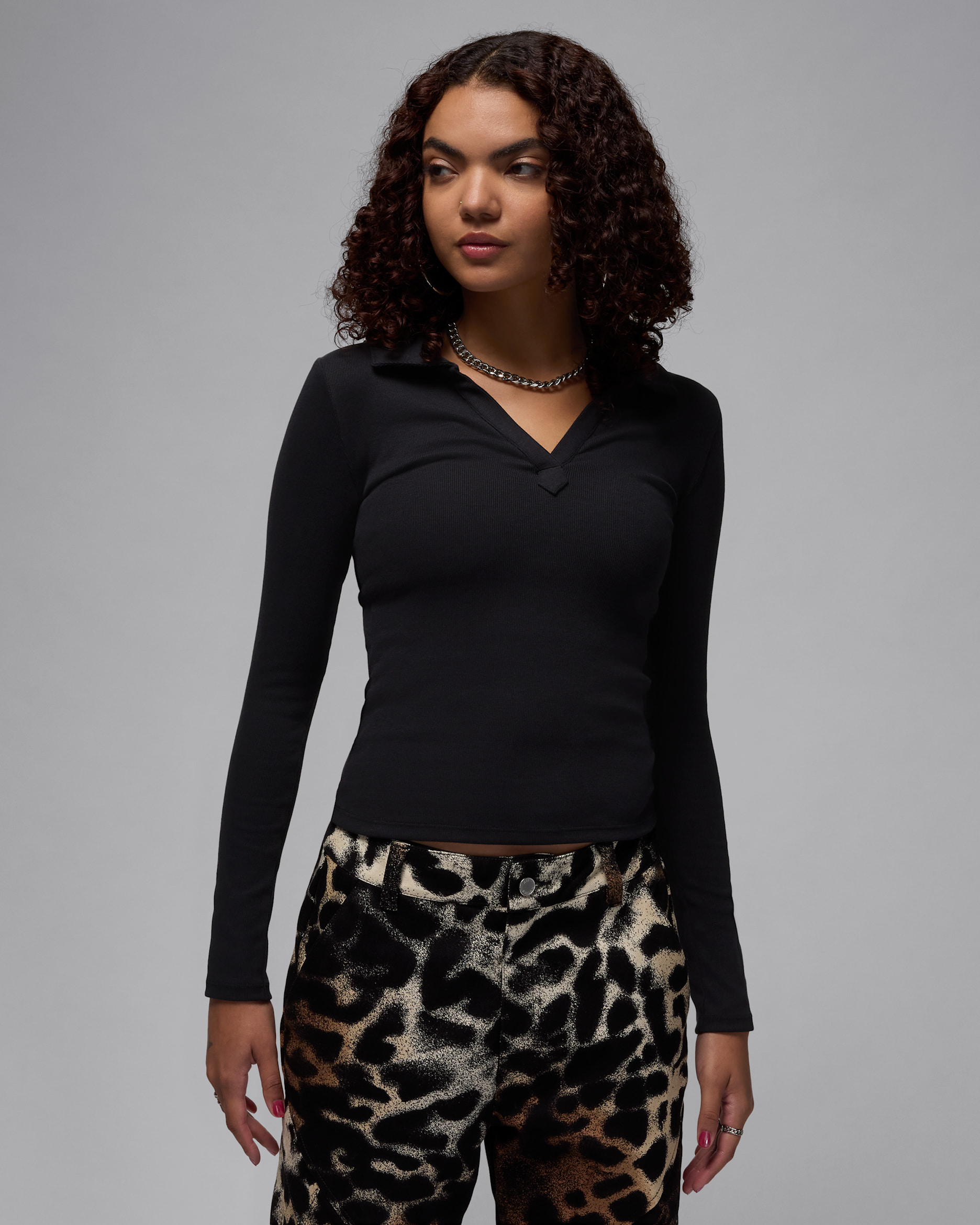 Jordan Women's Long-Sleeve Knit Top