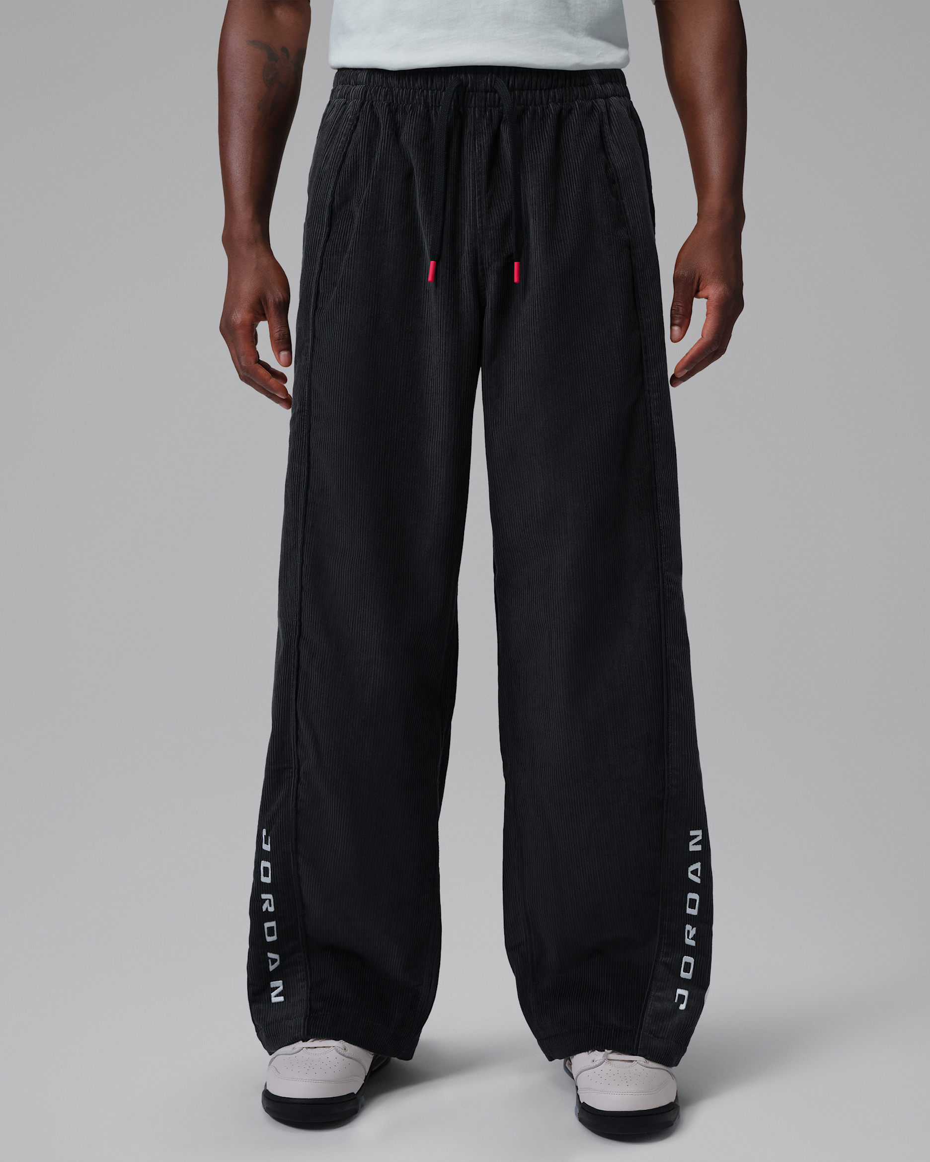Jordan Flight Kordhose (Herren) - Schwarz/Dark Smoke Grey/Schwarz/Weiß