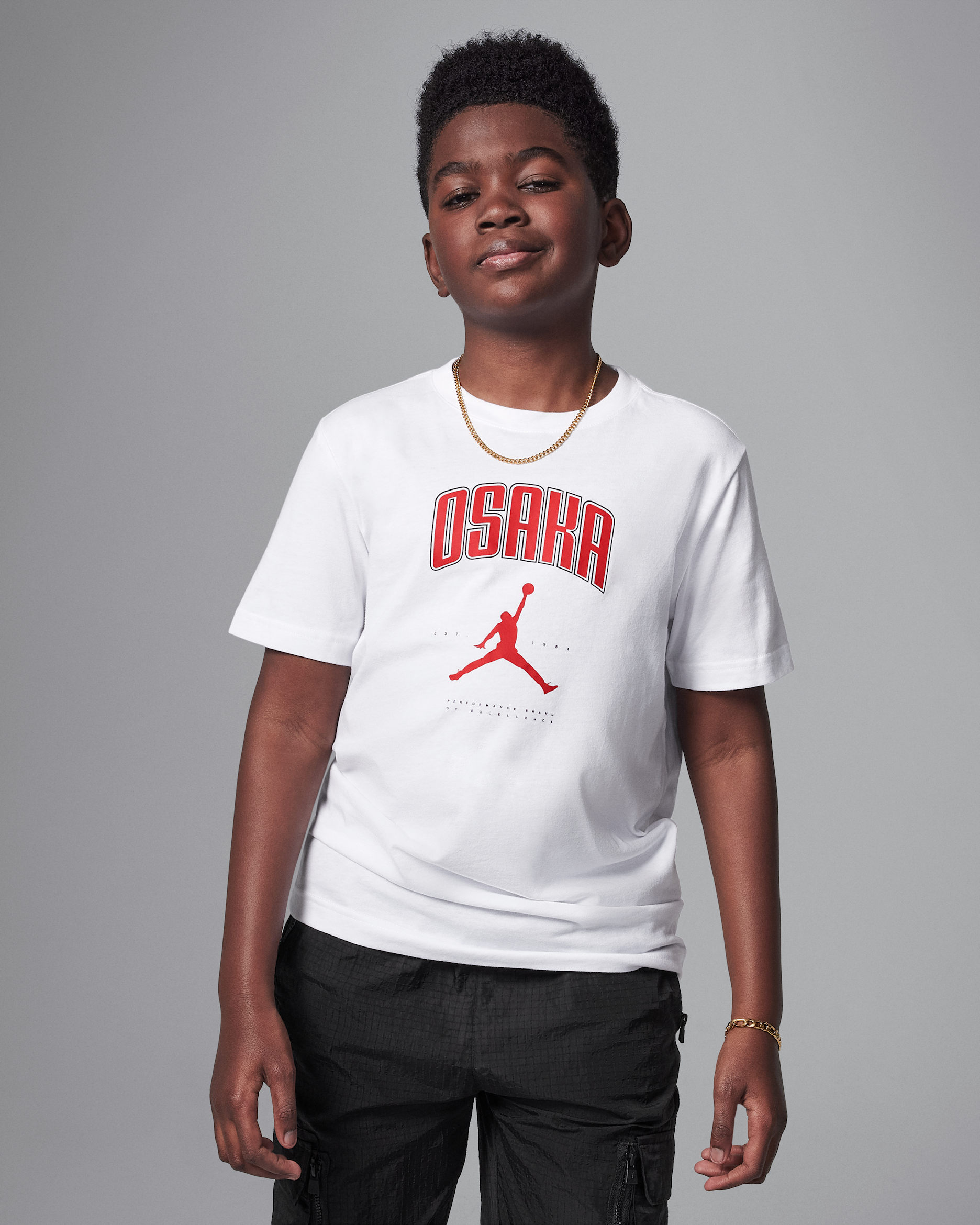 ジョーダン ジュニア 大阪 シティ Tシャツ - ホワイト