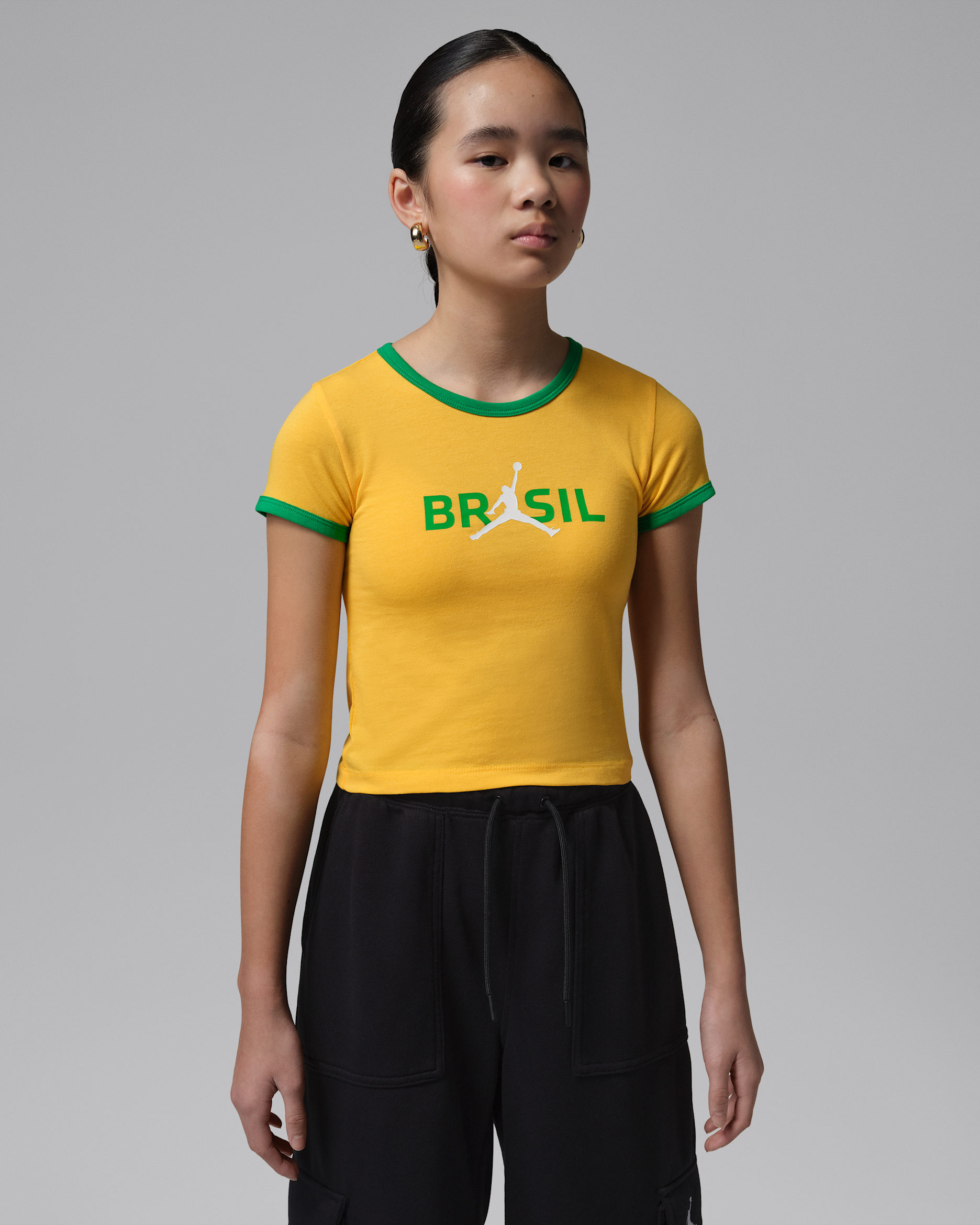 Jordan Big Kids' Retro Graphic T-Shirt - Varsity Maize