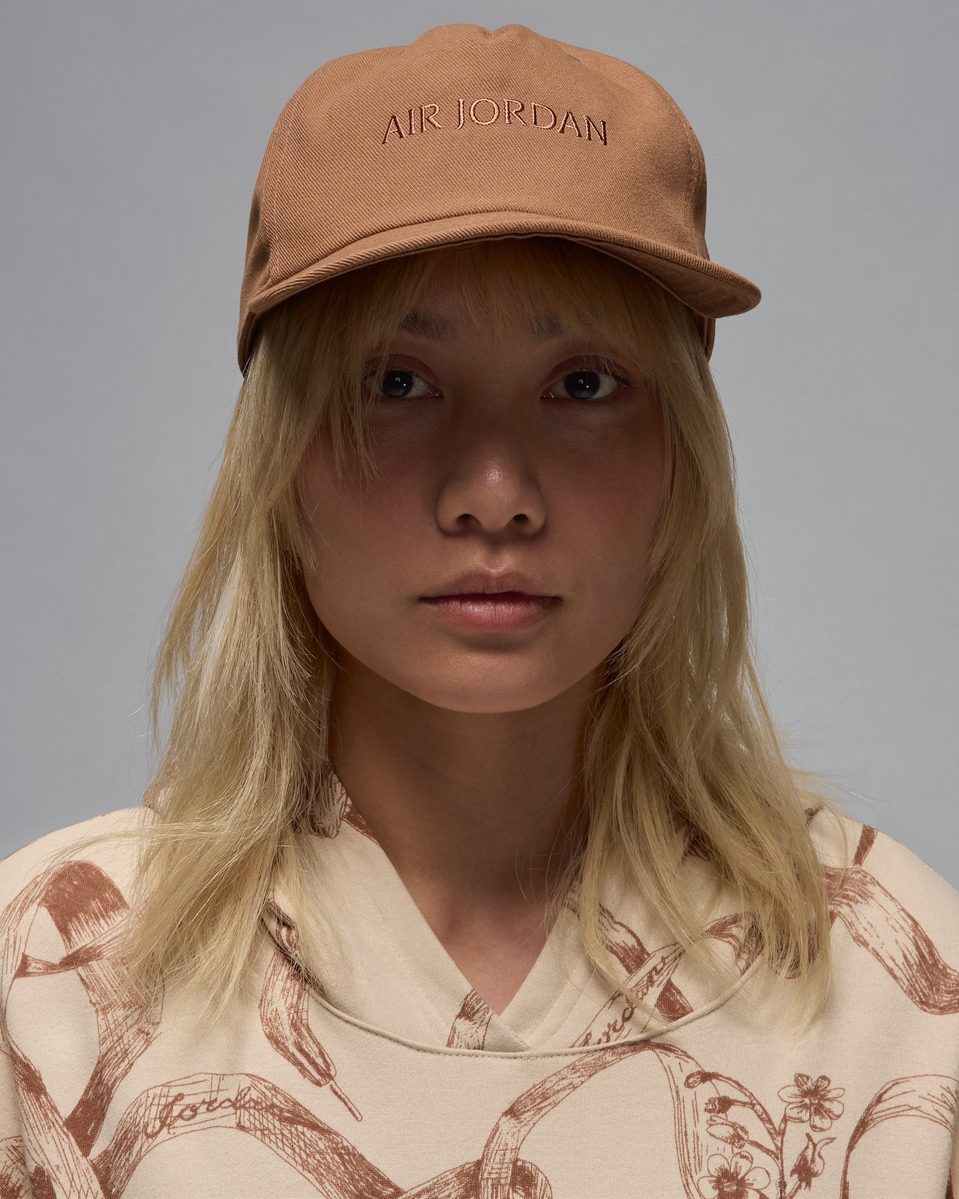 Air Jordan Pro Unstructured Flat-Bill Hat - Archaeo Brown/Cacao Wow/Archaeo Brown