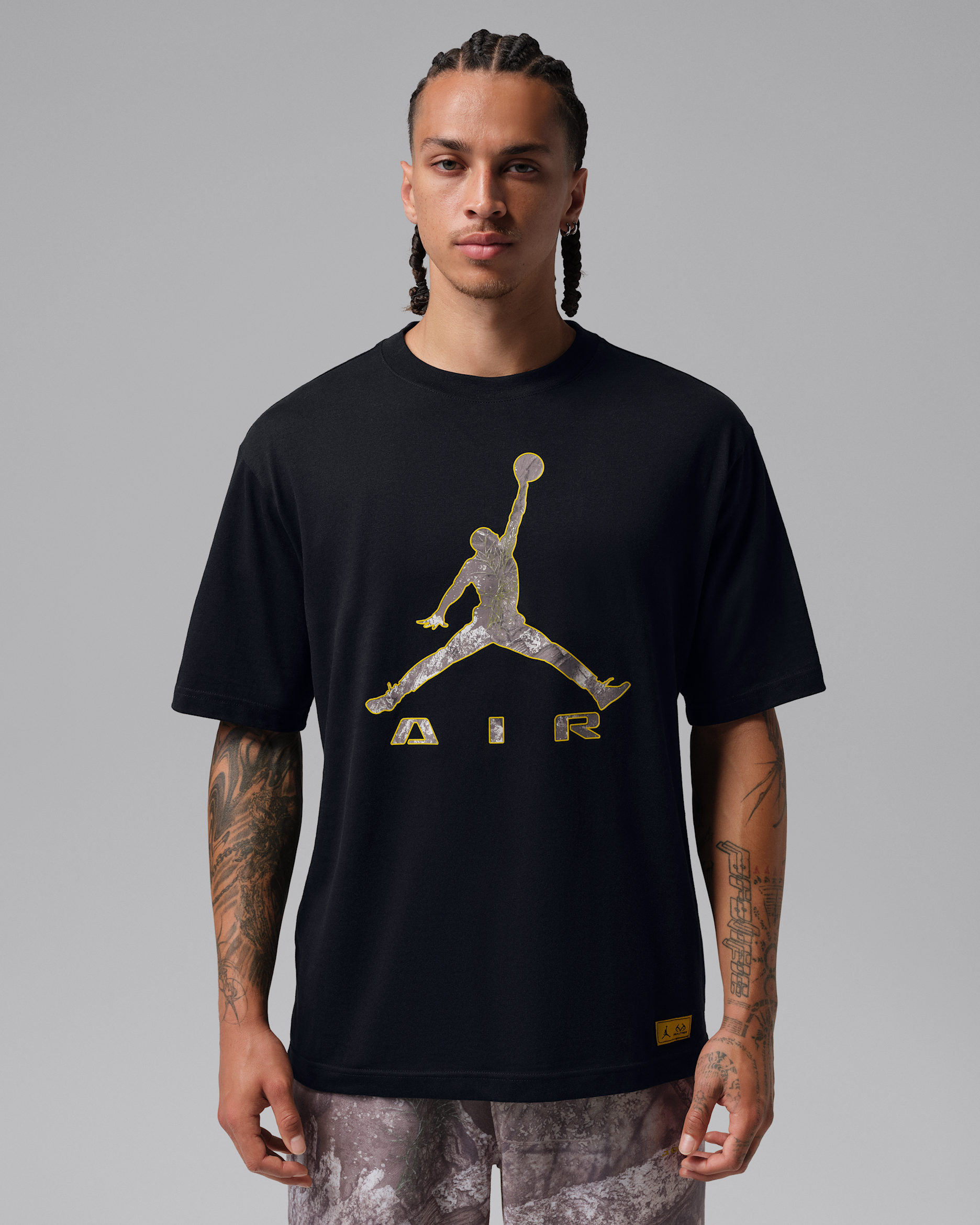 Jordan Brooklyn Men's Realtree T-Shirt - Black