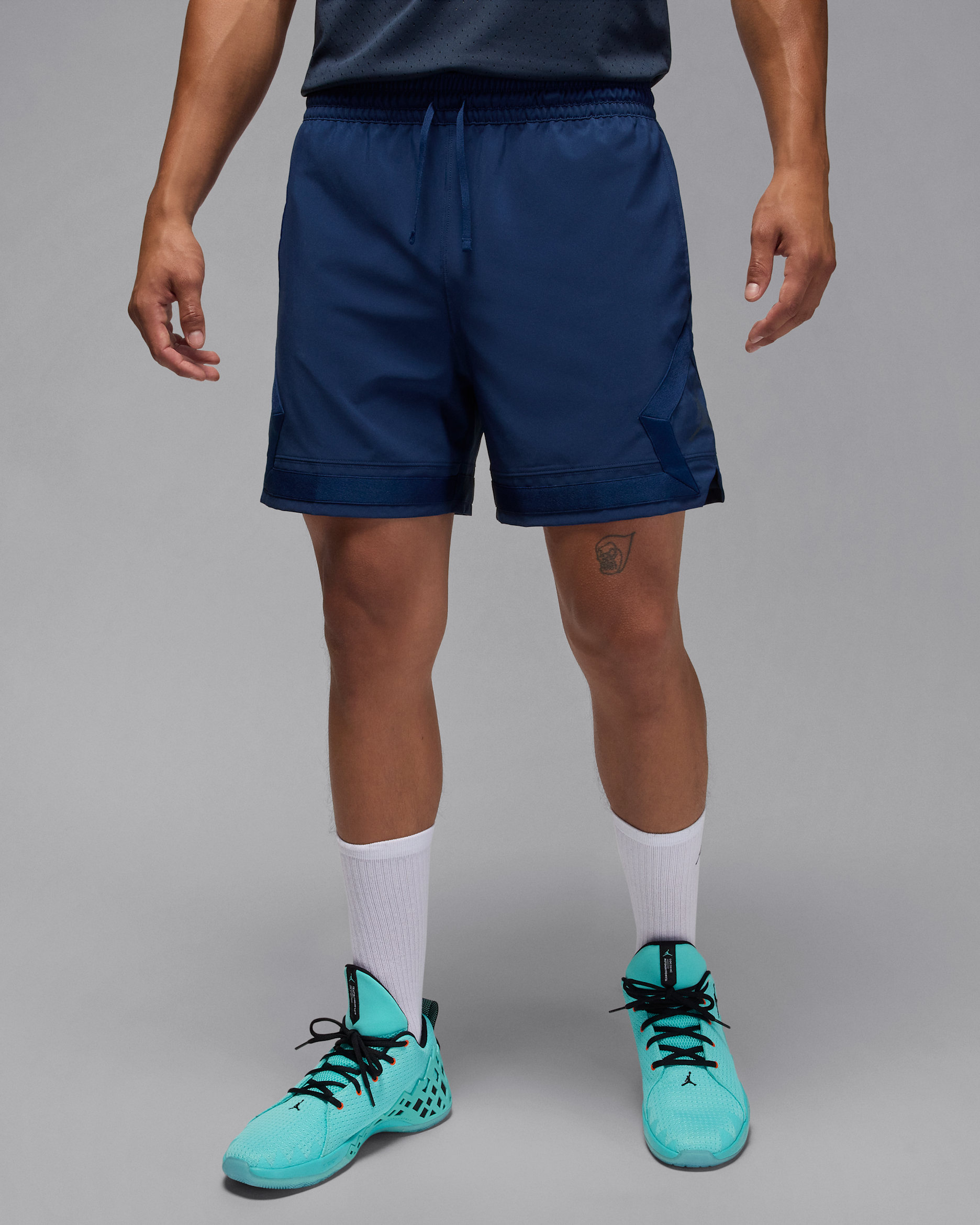 Jordan Sport Men's Dri-FIT Woven Diamond Shorts - Blue Void/Blue Void/Blue Void